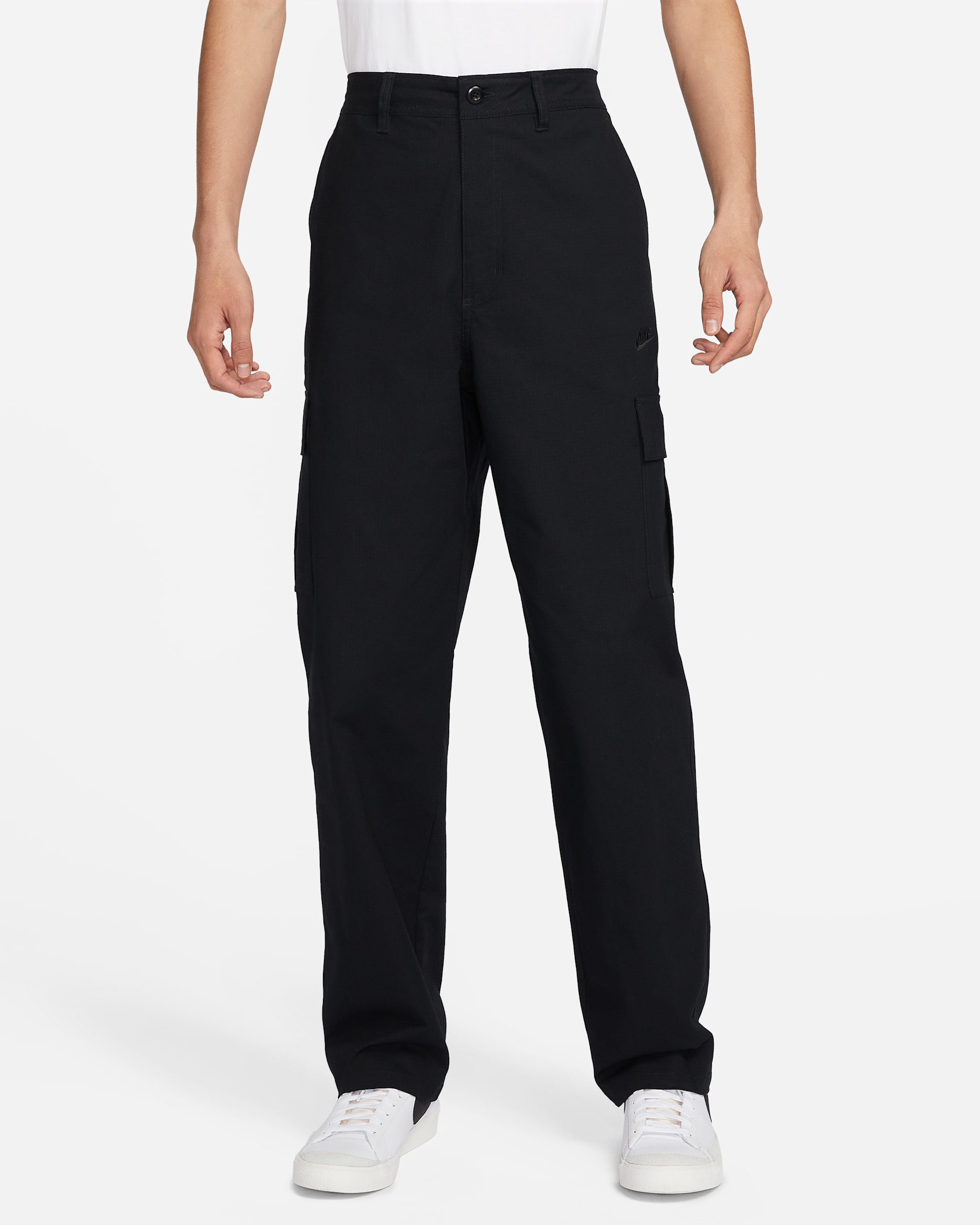 Nike Club Men's Cargo Pants - Black/Black