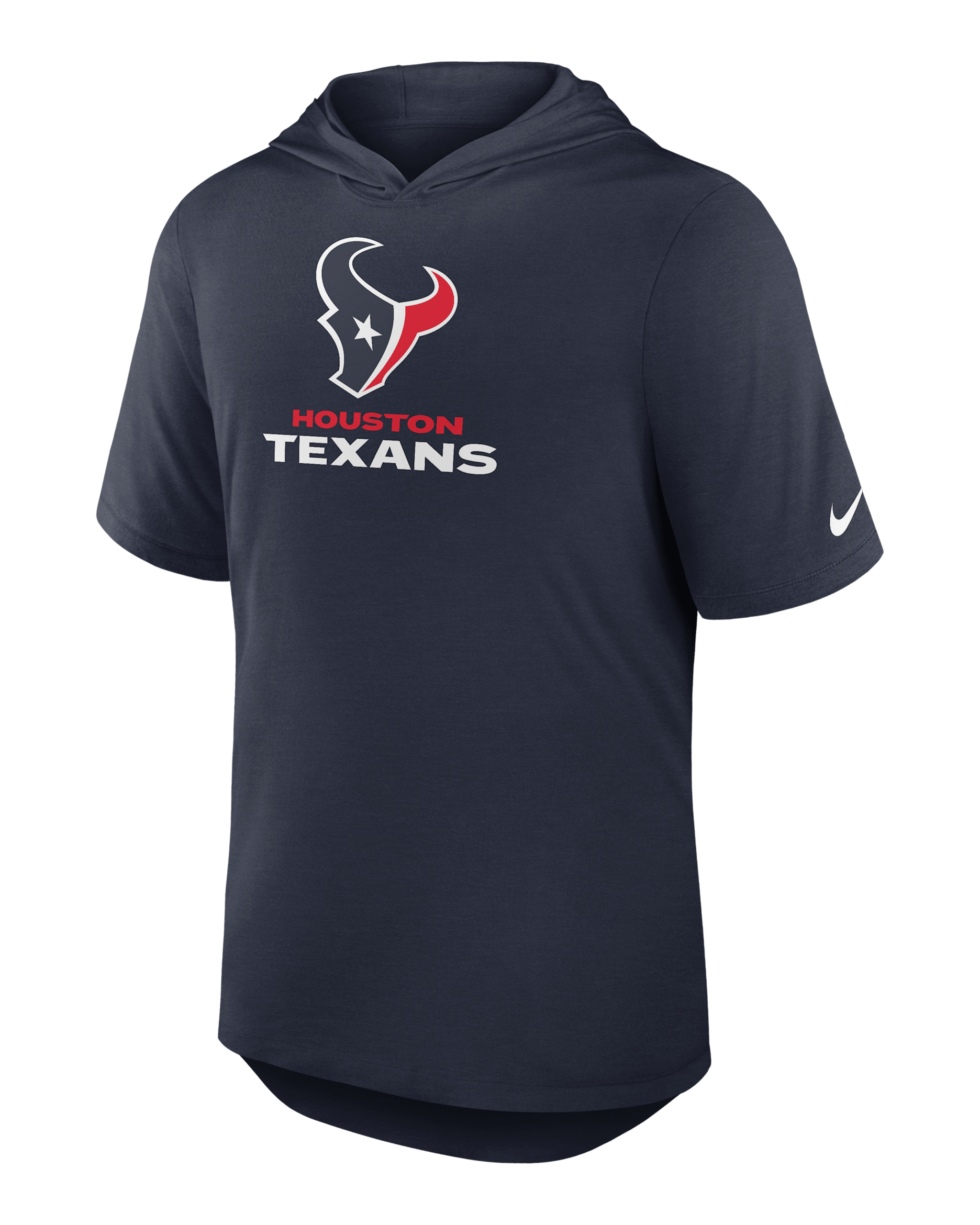 Playera Nike Dri-FIT de la NFL con gorro para hombre Houston Texans - Azul marino