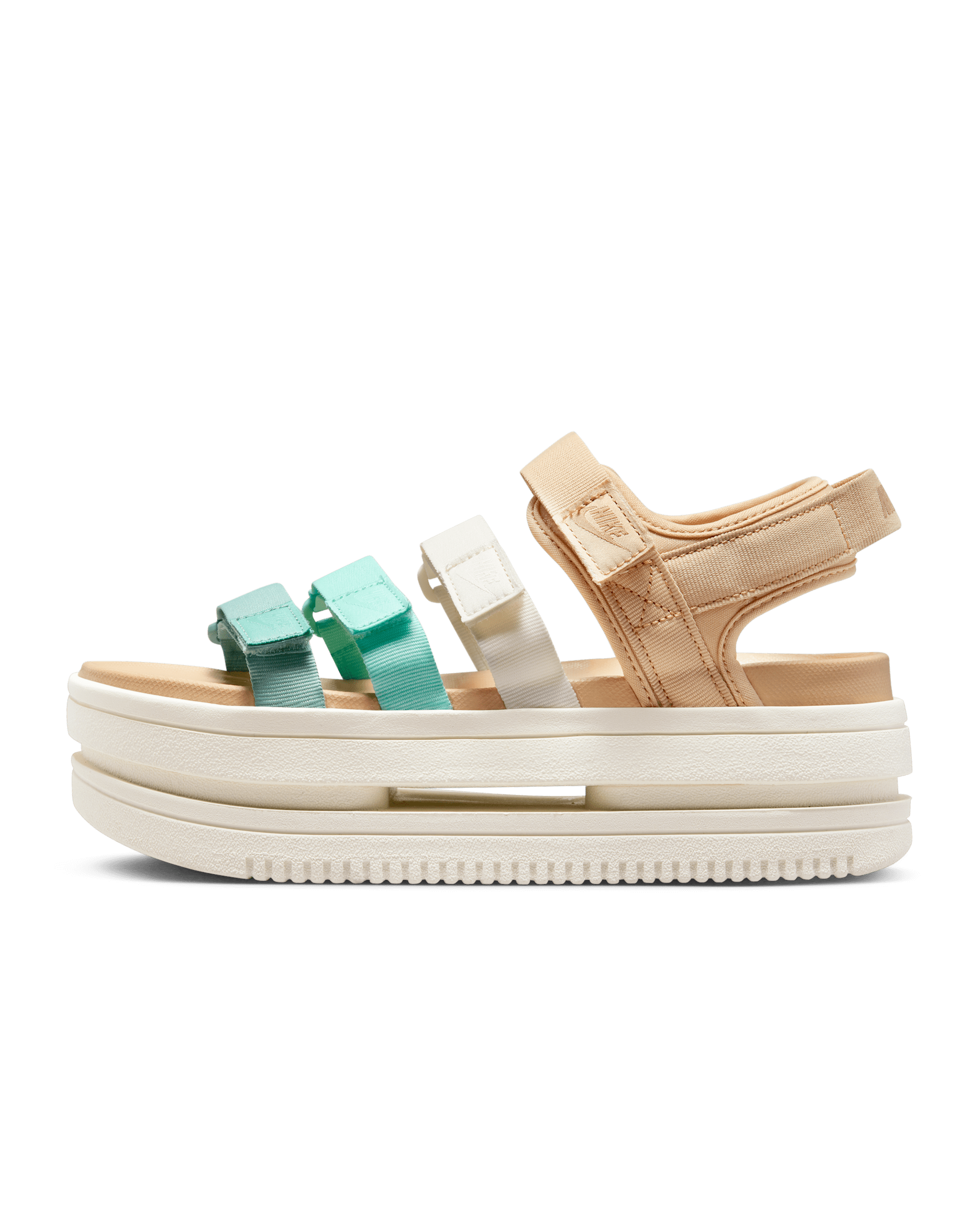 Nike Icon Classic Women's Sandals - Mineral/Pale Ivory/Emerald Rise/Hemp