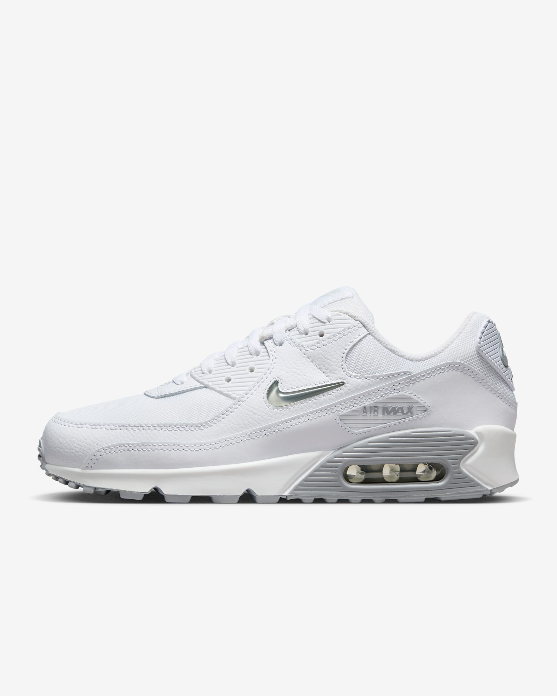 Nike Air Max 90 Men's Shoes - White/Light Smoke Grey/Photon Dust