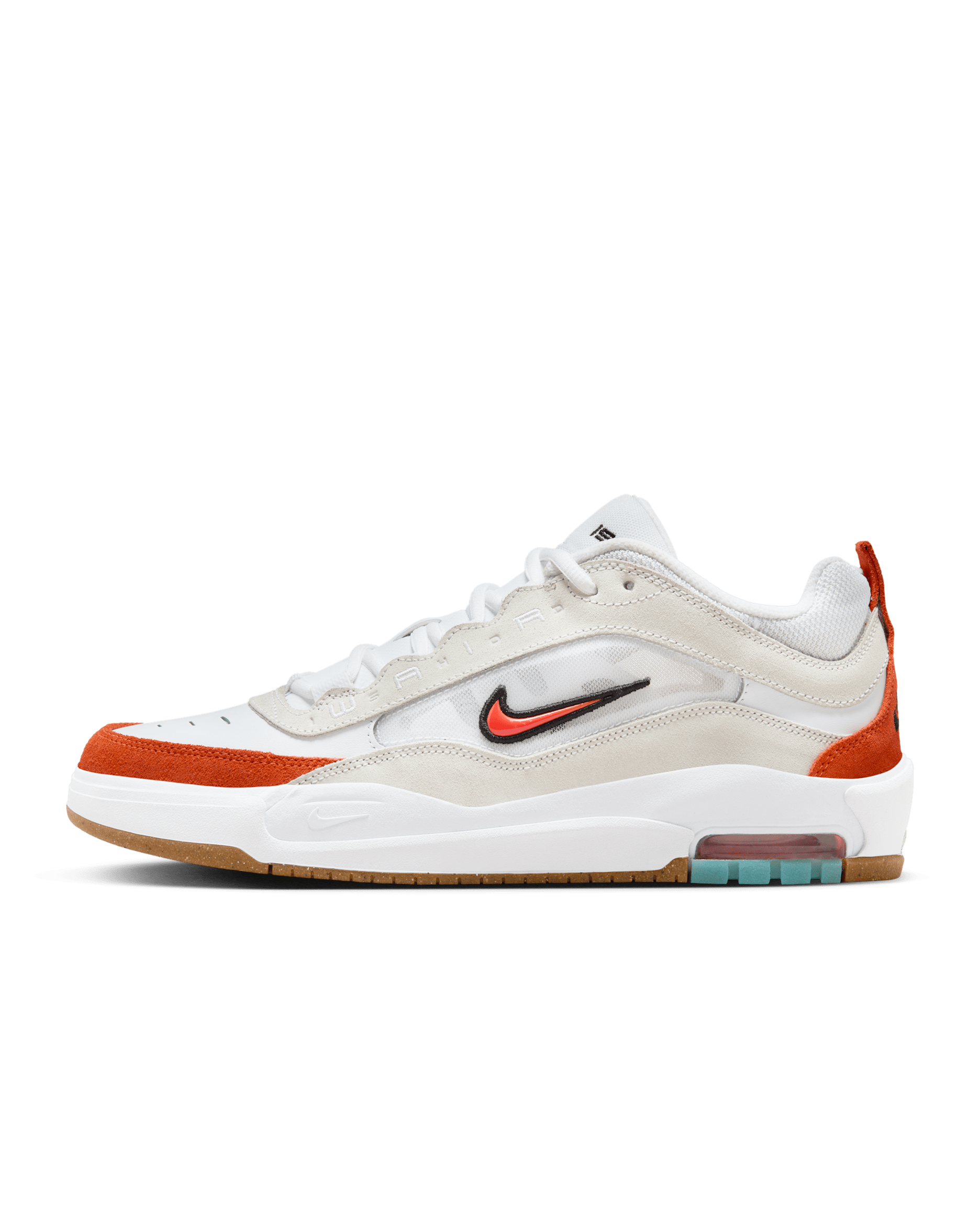 Nike Air Max Ishod Men's Shoes - White/Summit White/Black/Orange
