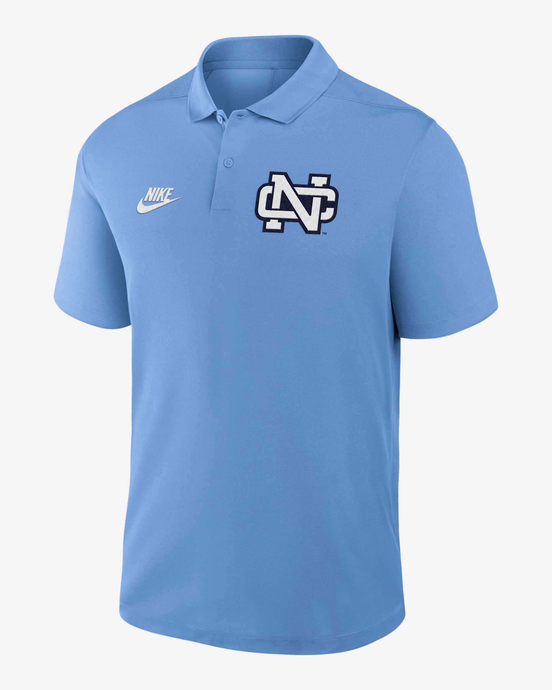 North Carolina Tar Heels Primetime Victory Legacy Vault Logo Men's Nike Dri-FIT College Polo - Blue