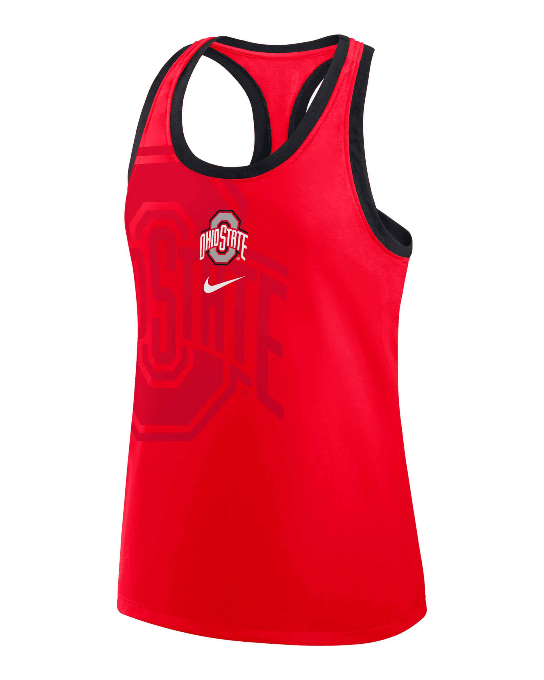 Ohio State Primetime Shadow Women's Nike College Racerback Tank Top - Red