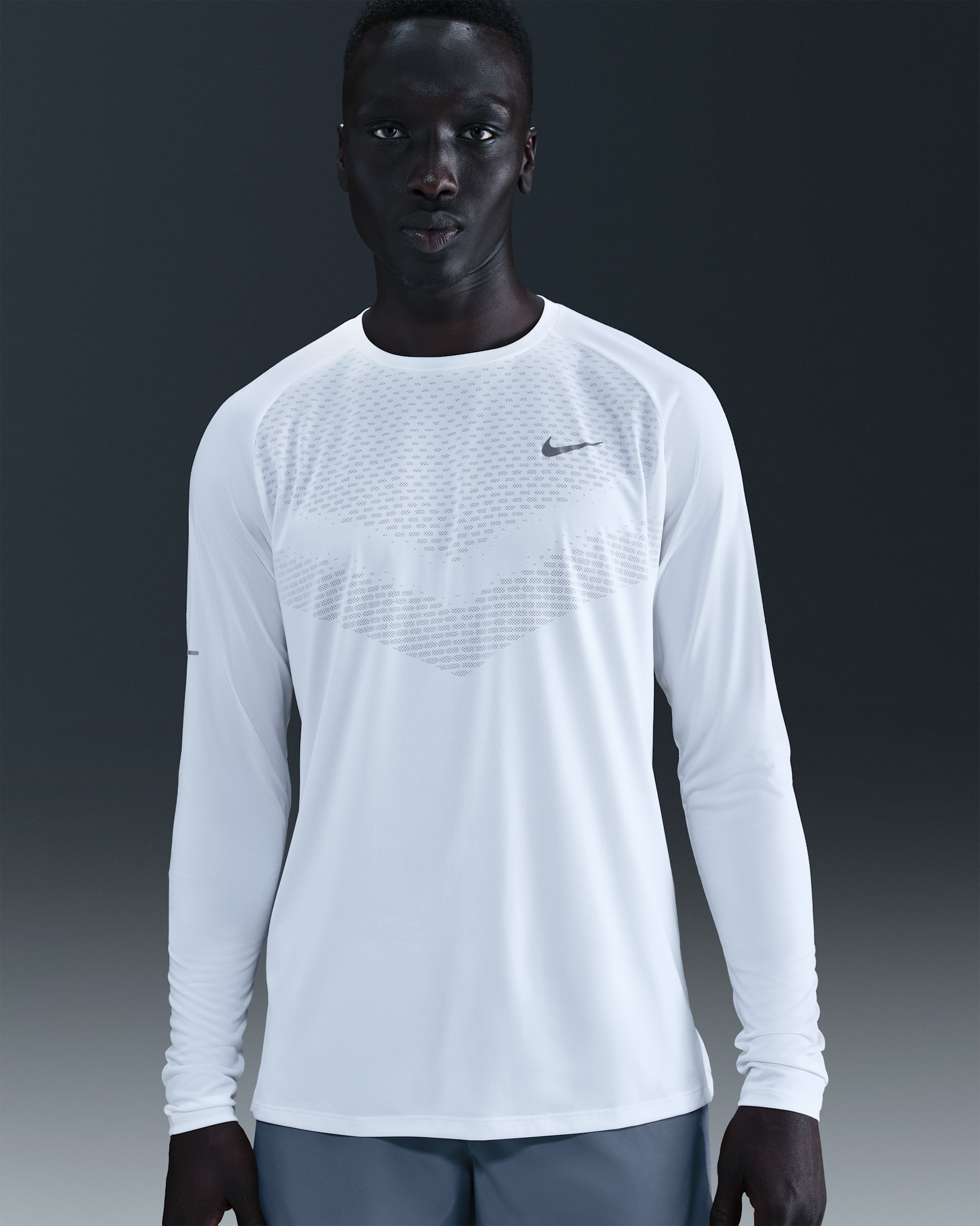 Nike Stride Men's Dri-FIT ADV Long-Sleeve Running Top - White