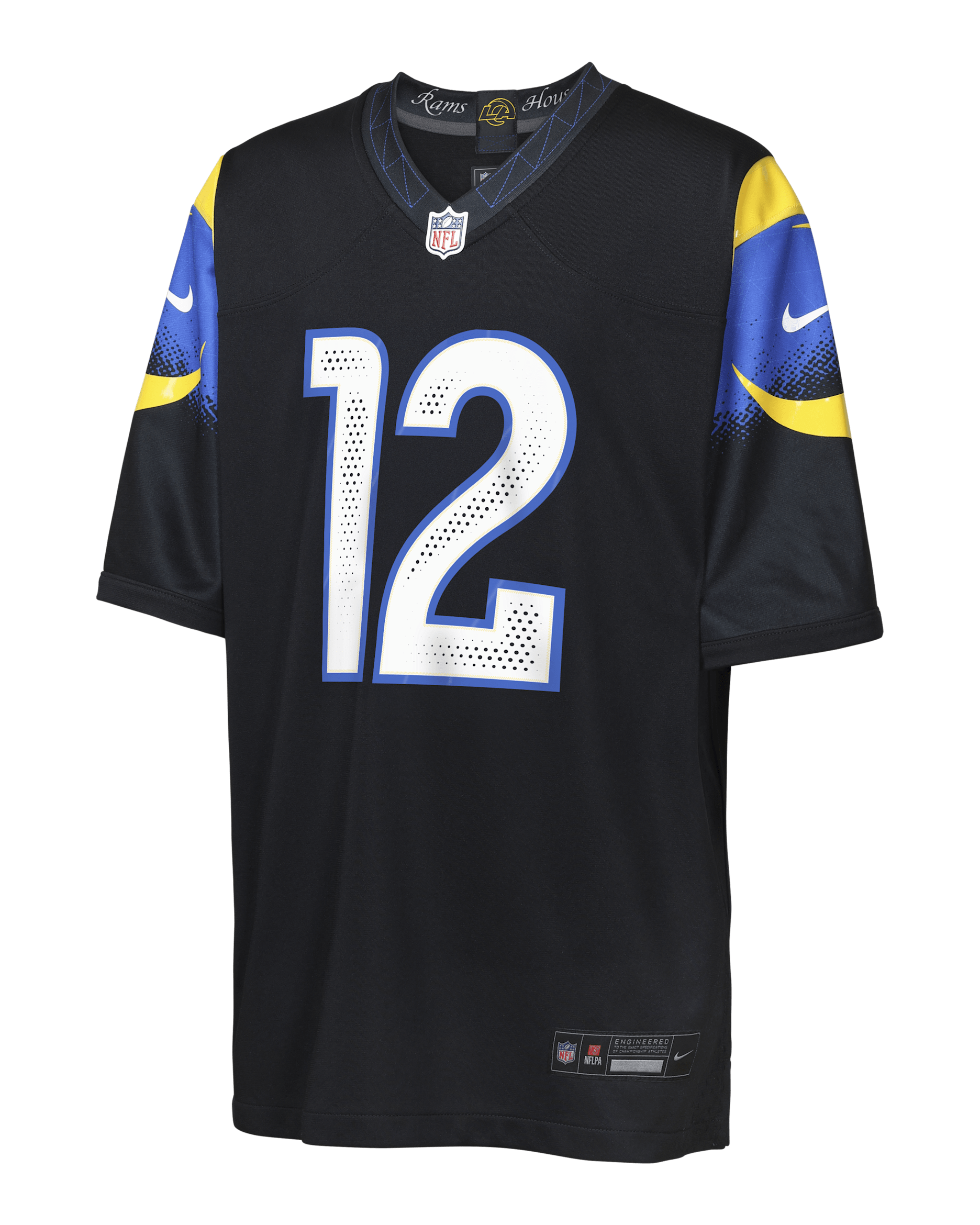 Puka Nacua Los Angeles Rams Rivalries Collection Big Kids' Nike NFL Game Jersey - Blue