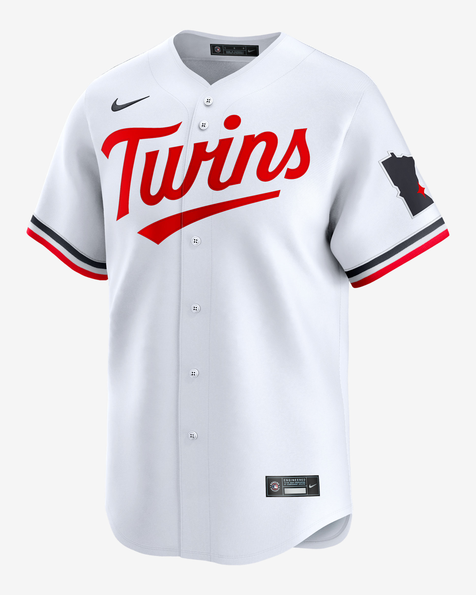 Jersey Nike Dri-FIT ADV de la MLB Limited para hombre Minnesota Twins - Blanco