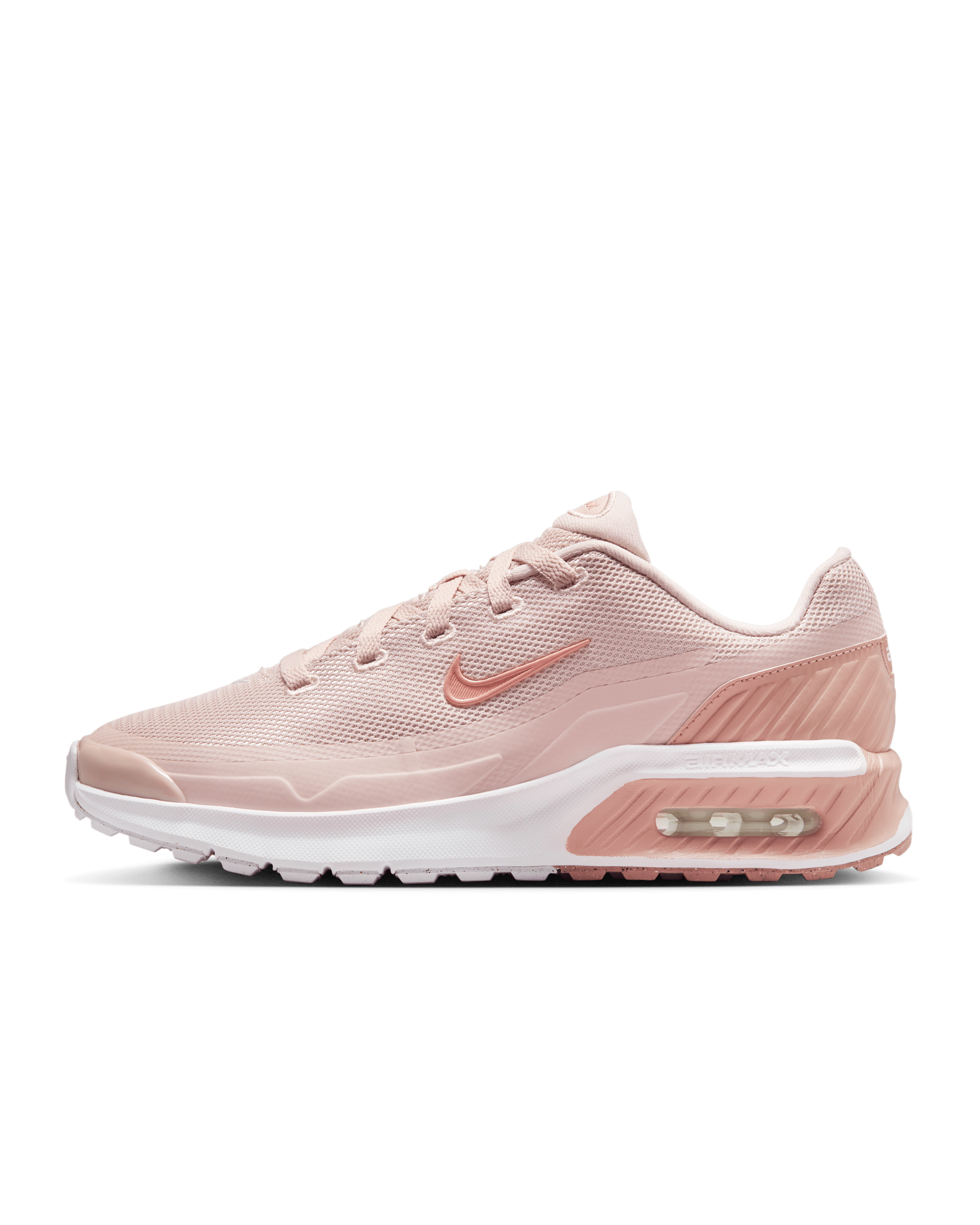 Tenis para mujer Nike Air Max Bia - Rojo sedimento/Rosa partícula/Blanco/Oro rosa