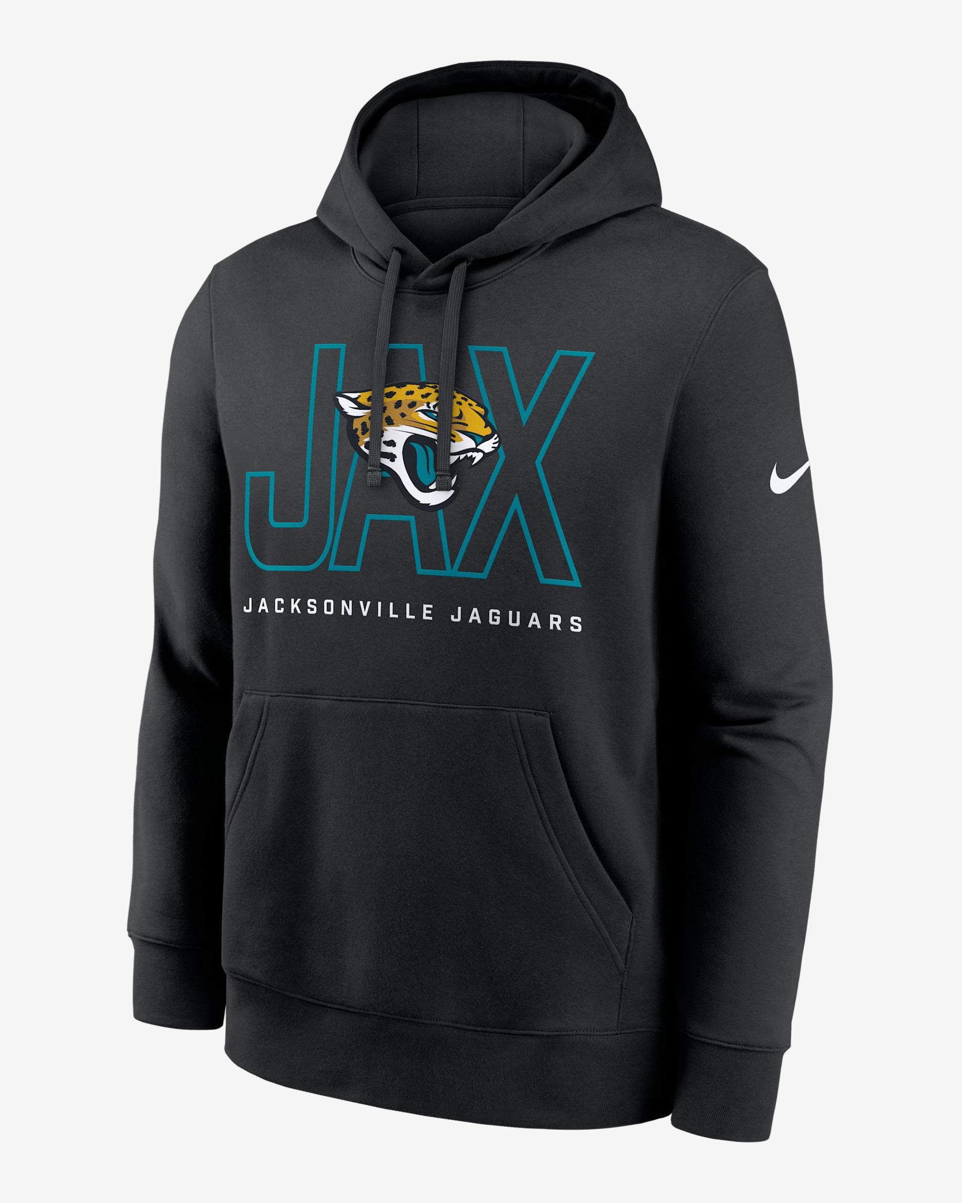 Jacksonville Jaguars Busted Play Club Men's Nike NFL Pullover Hoodie - Black