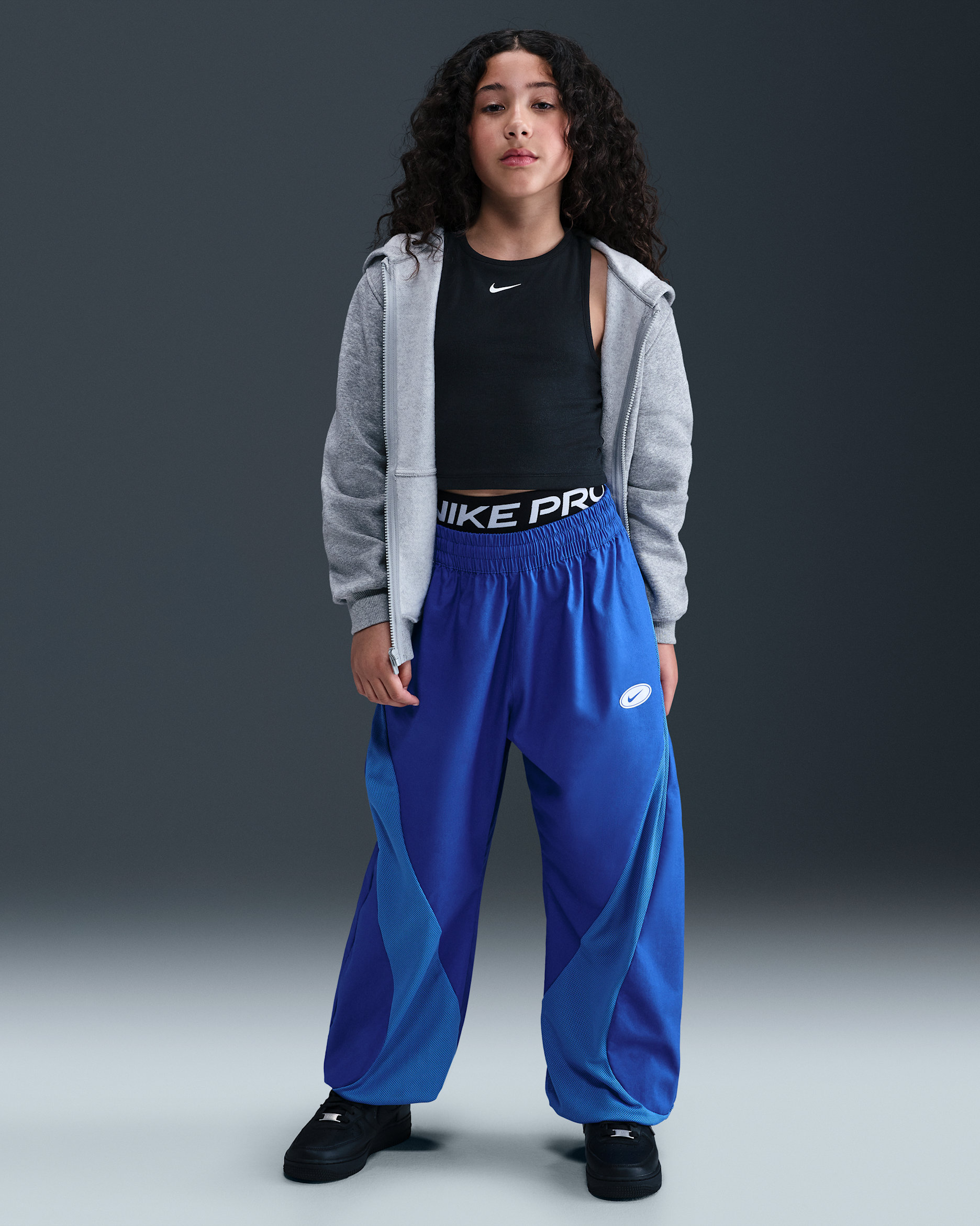 Nike Sportswear Girls' Pants - Game Royal/Fountain Blue