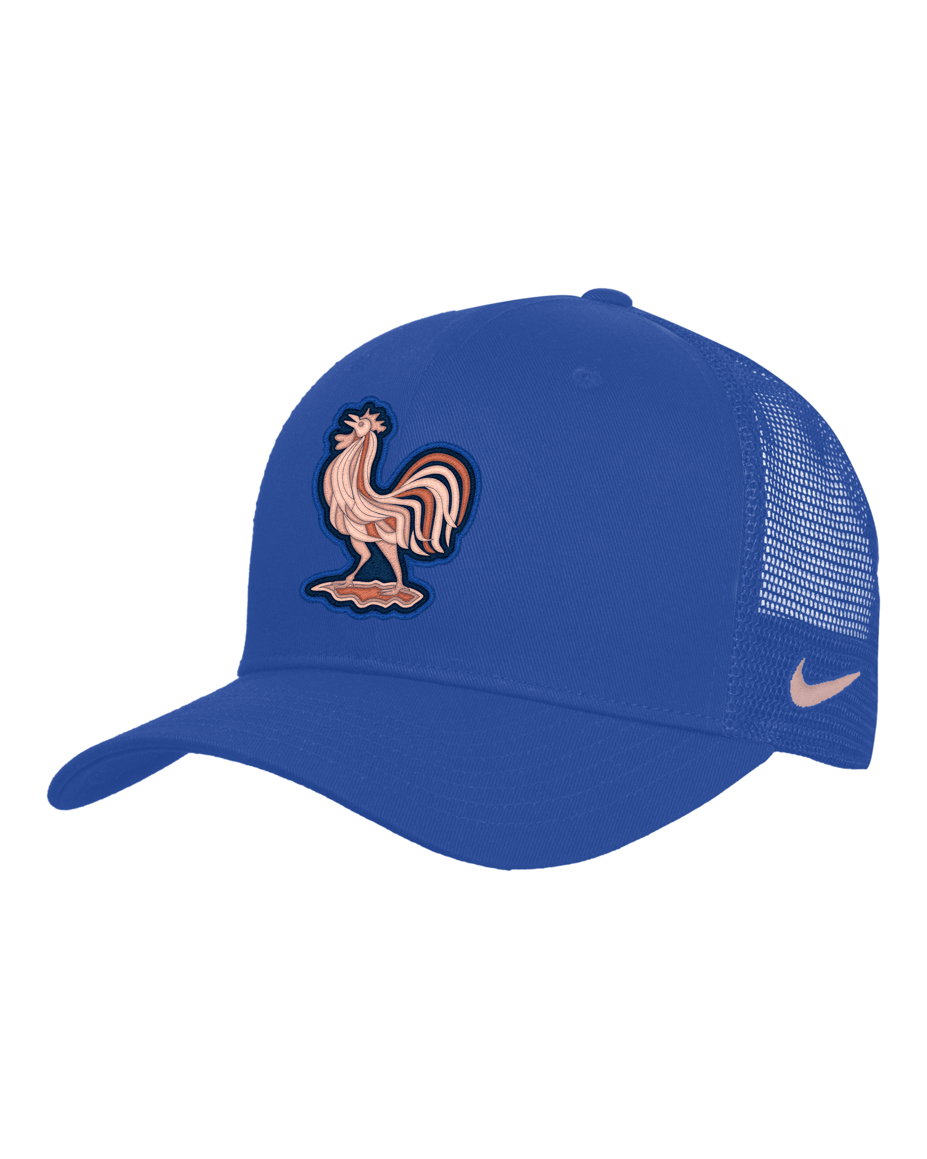 FFF Rise Nike Soccer Structured Adjustable Trucker Cap - Game Royal