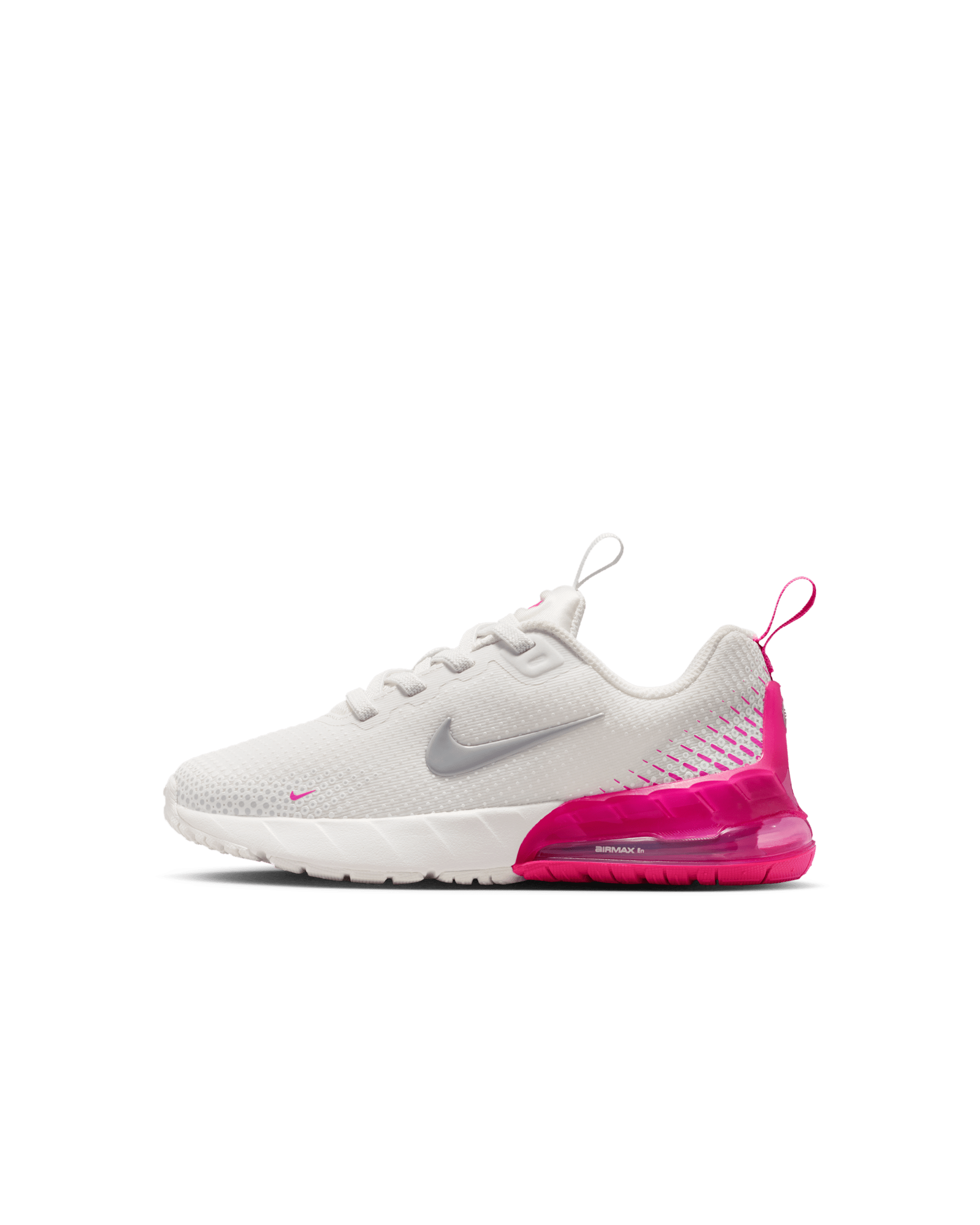Tenis para niño de preescolar Nike Air Max Phoenix - Blanco cumbre/Fucsia láser/Gris vasto/Gris lobo