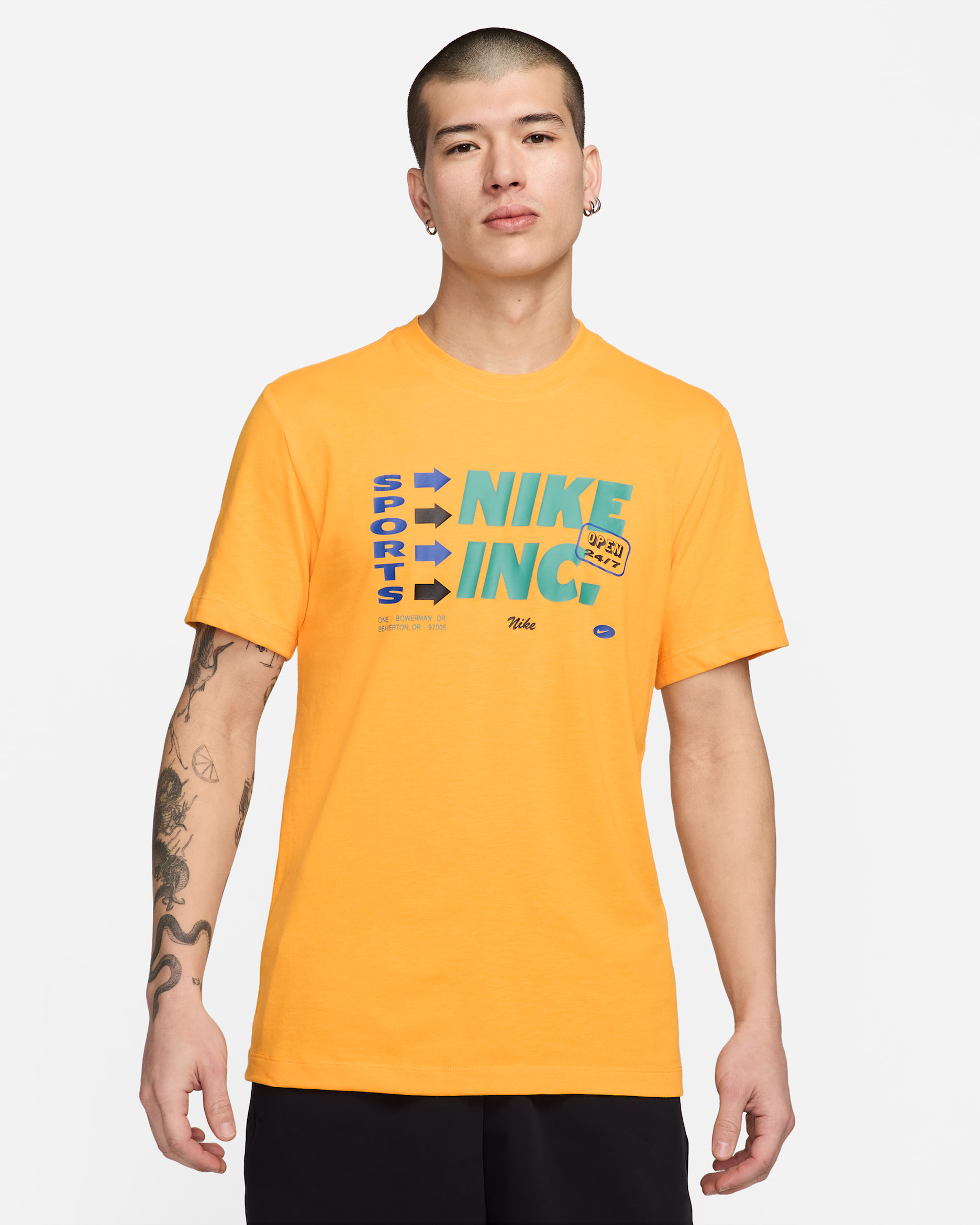 Nike Men's Dri-FIT Fitness T-Shirt - Sundial