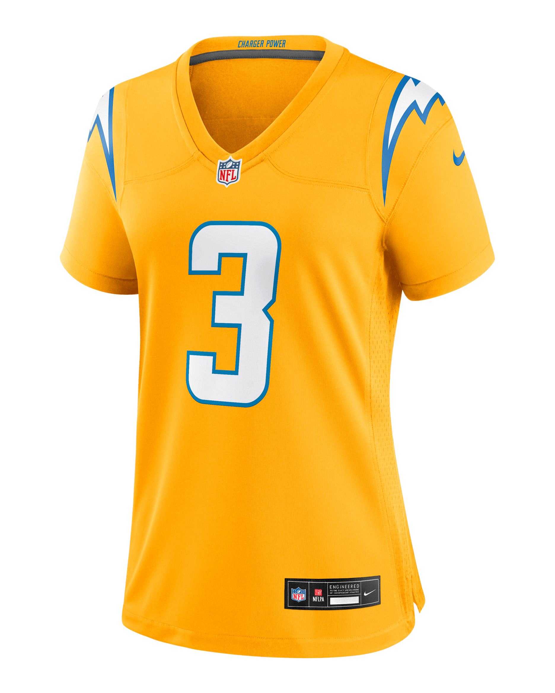 Derwin James Jr. Los Angeles Chargers Women’s Nike NFL Game Jersey - Gold