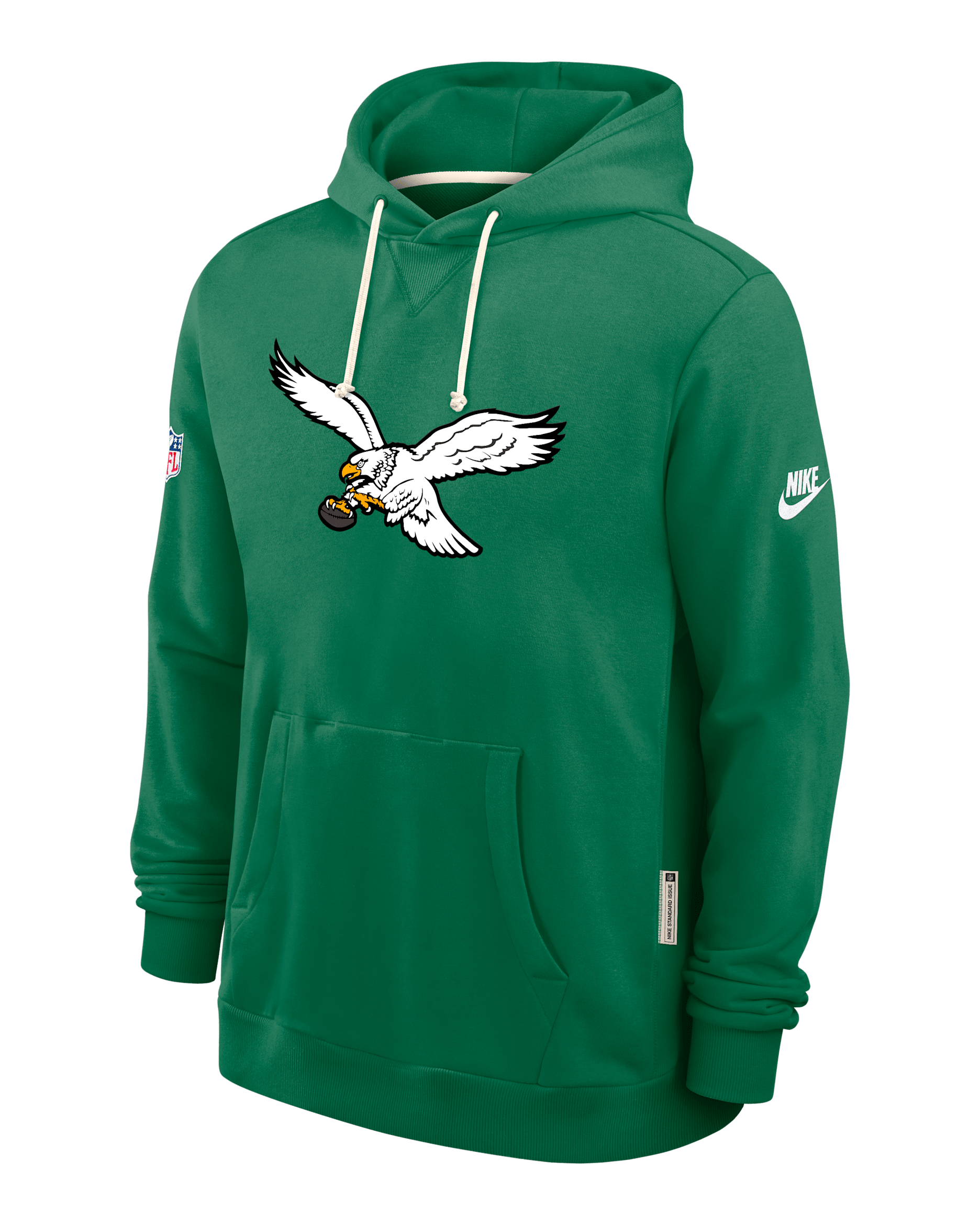 Philadelphia Eagles Alt Offensive Set Play Sideline Men's Nike Dri-FIT NFL Pullover Hoodie - Green