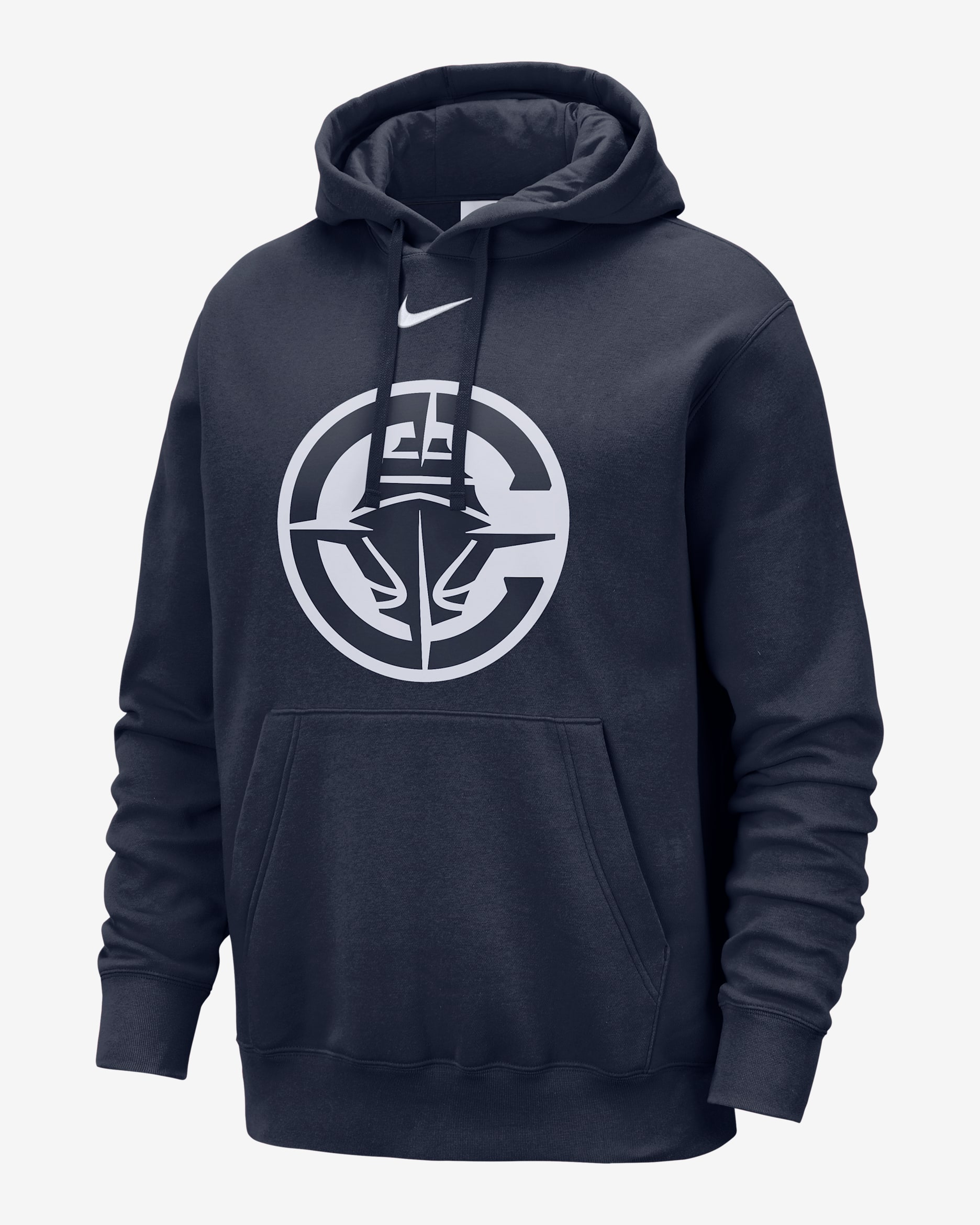 LA Clippers Club Men's Nike NBA Pullover Hoodie - College Navy/White