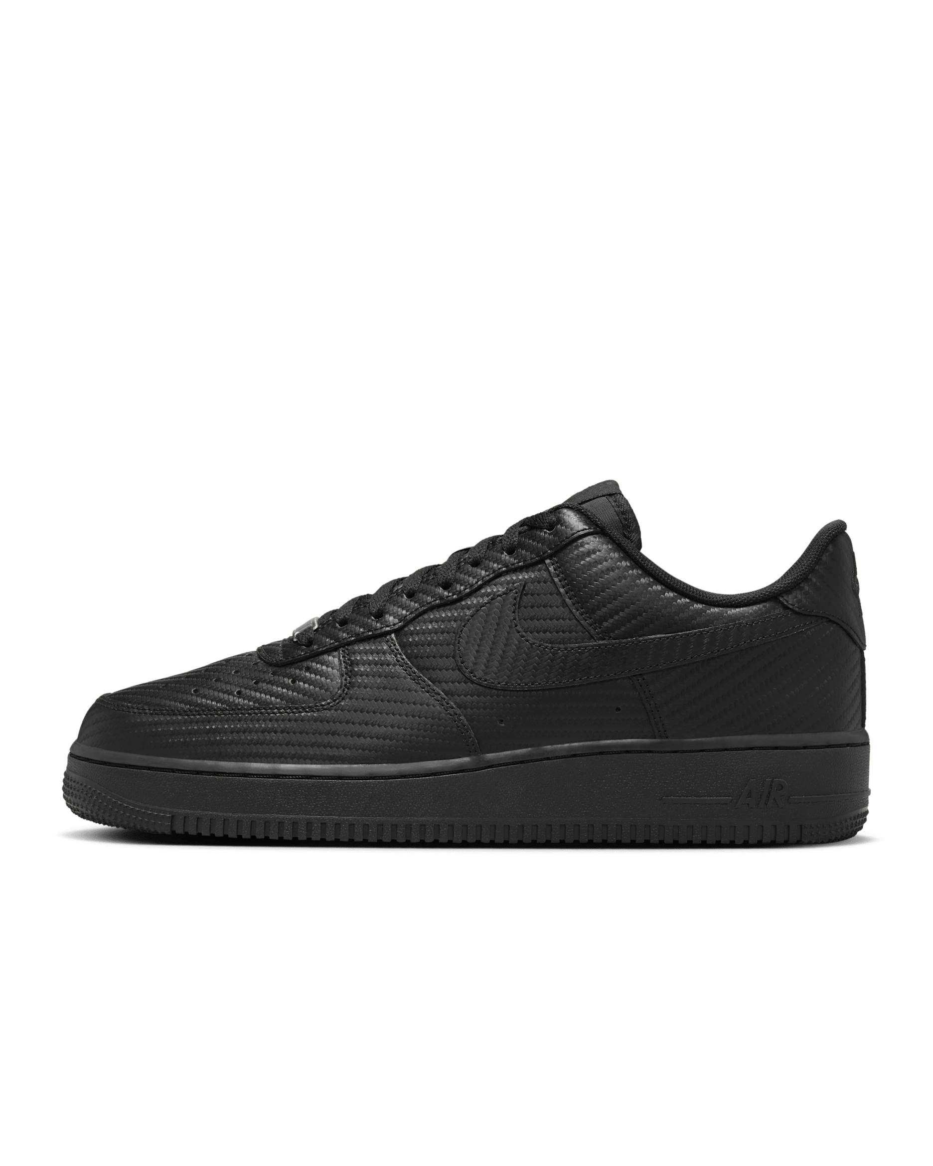 Tenis para hombre Nike Air Force 1 '07 Texture - Negro/Negro