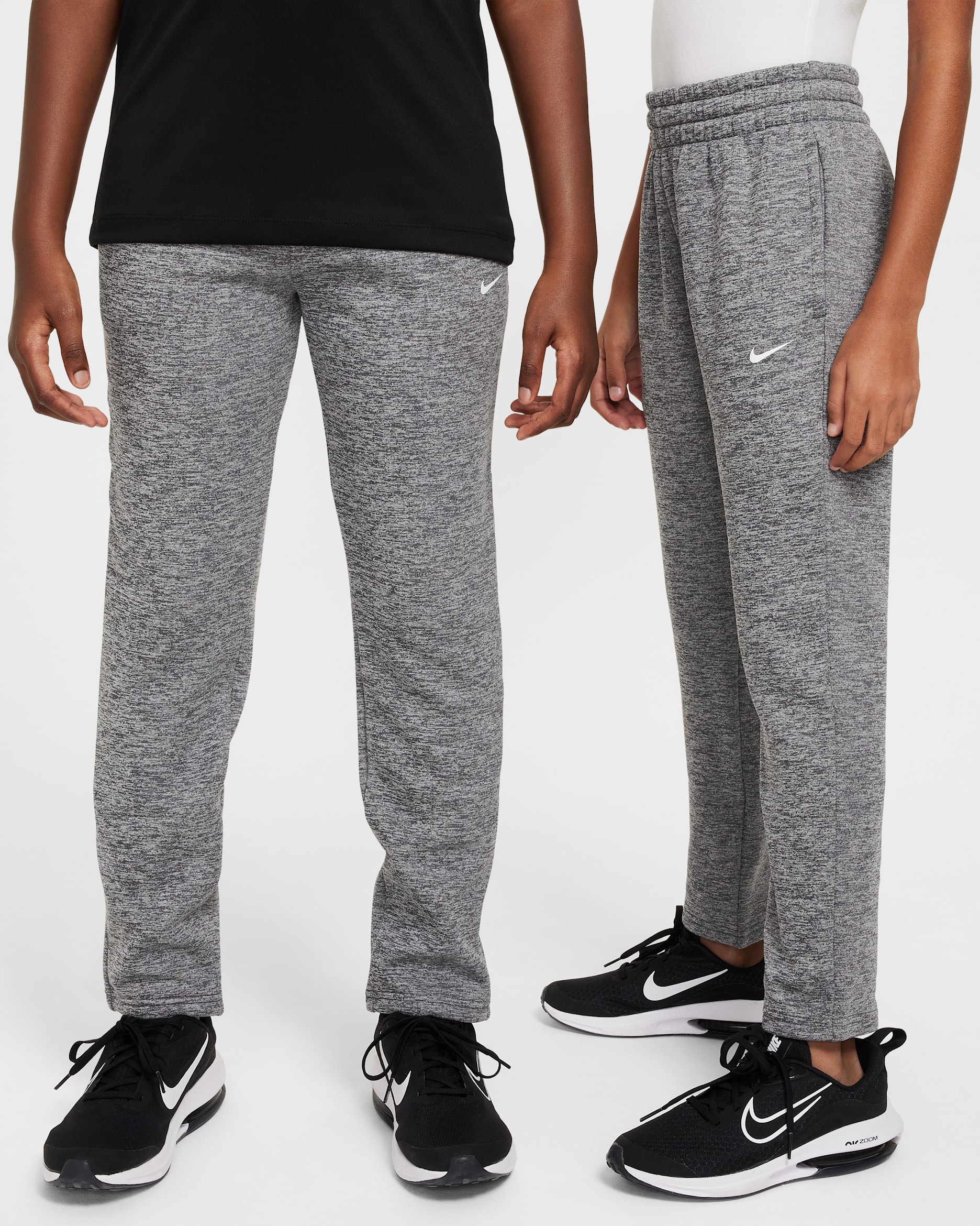 Nike Multi Stain Repel Big Kids' Therma-FIT Pants - Dark Grey/Photon Dust/Heather/White