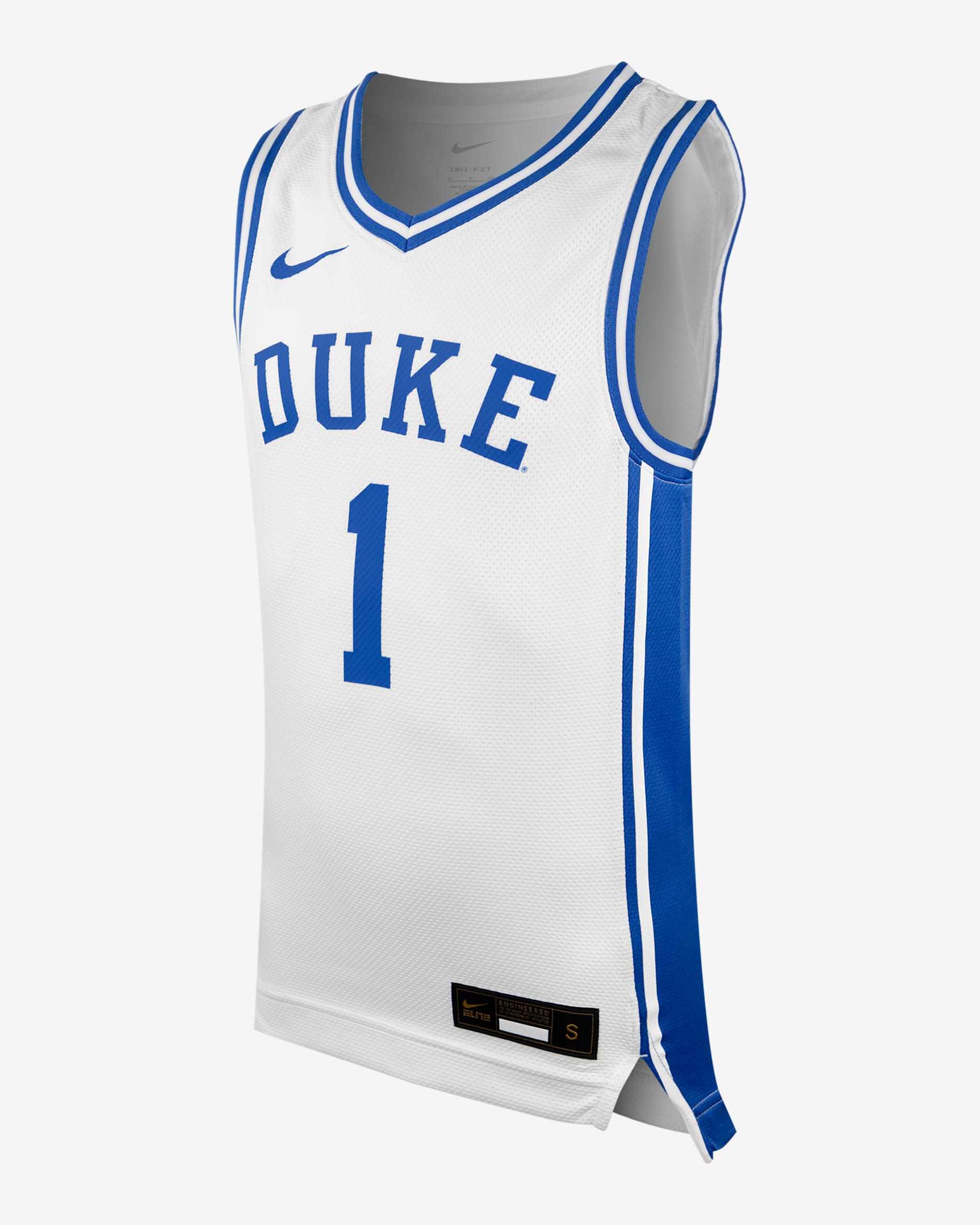 Duke Blue Devils Big Kids' Nike Basketball Replica Jersey - White