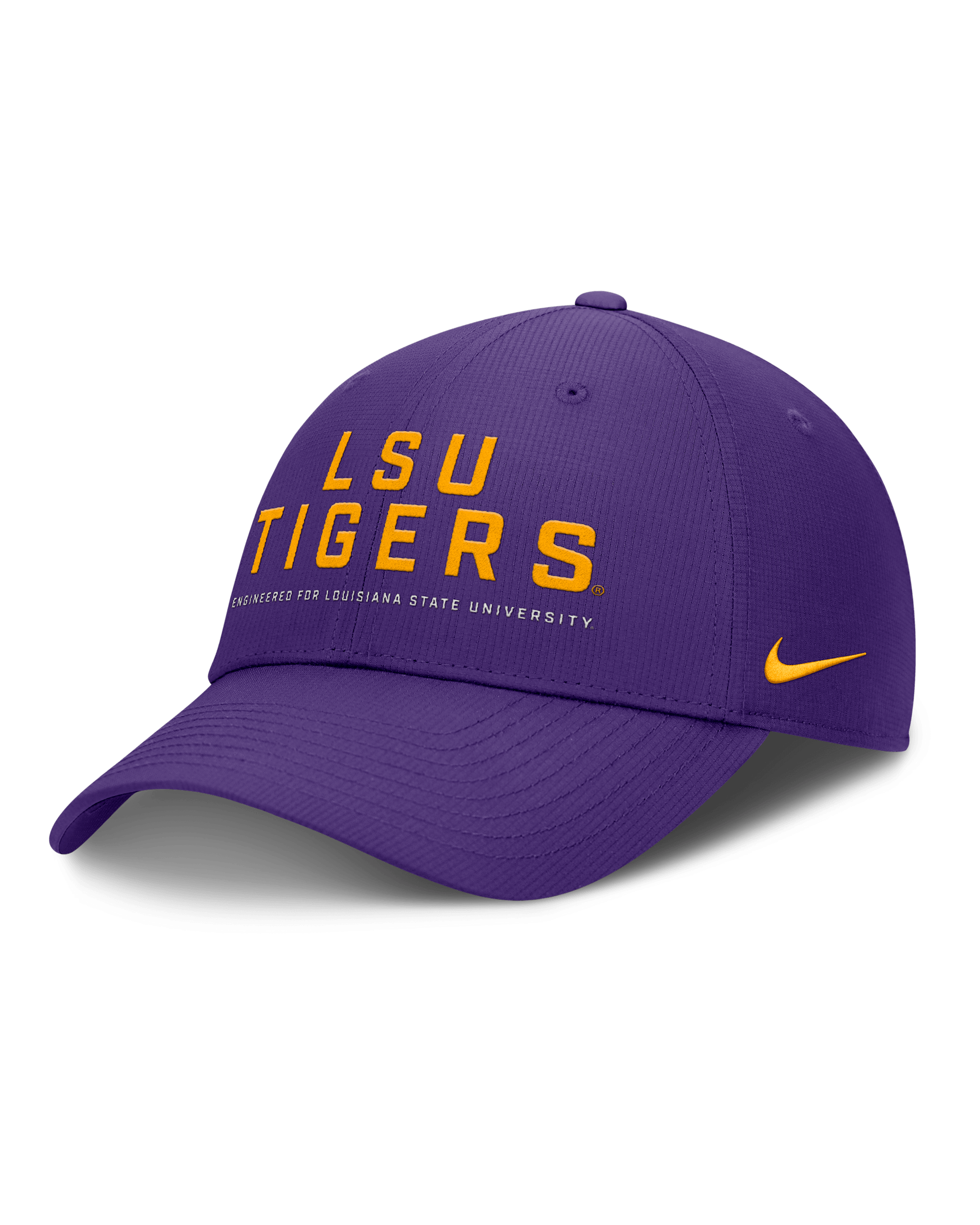 LSU On-Field Club Gameday Men's Nike Dri-FIT College Adjustable Hat - Purple