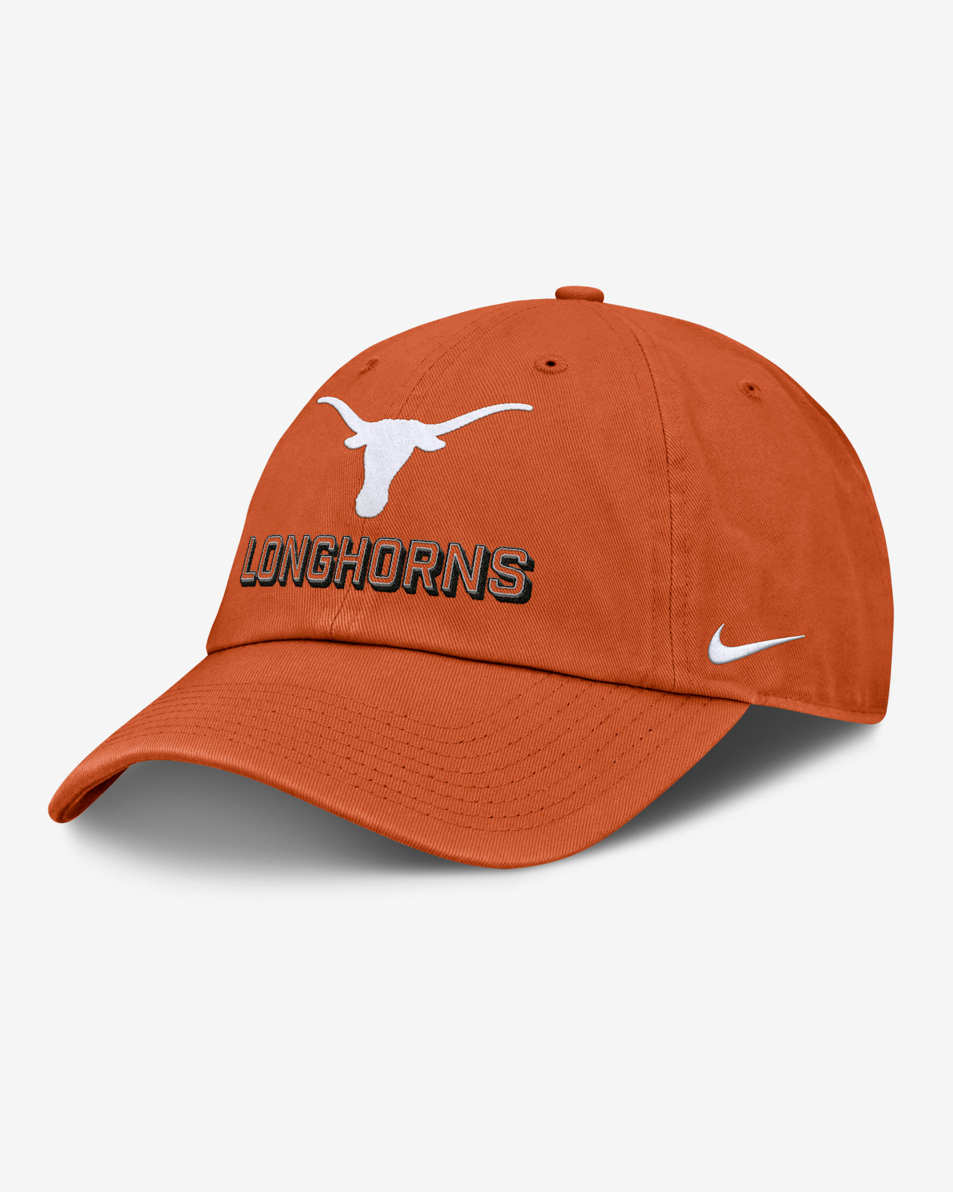 Texas On-Field Club Gameday Men's Nike College Adjustable Hat - Burnt Orange