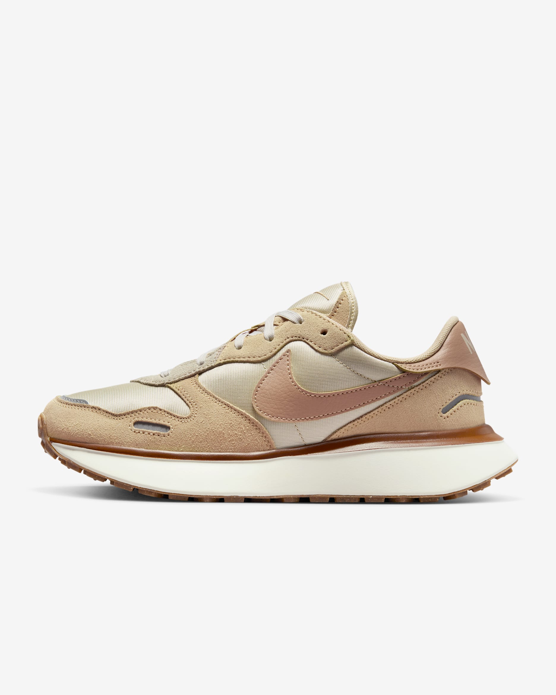 Nike Phoenix Waffle Women's Shoes - Sand Drift/Sesame/Metallic Silver/Hemp