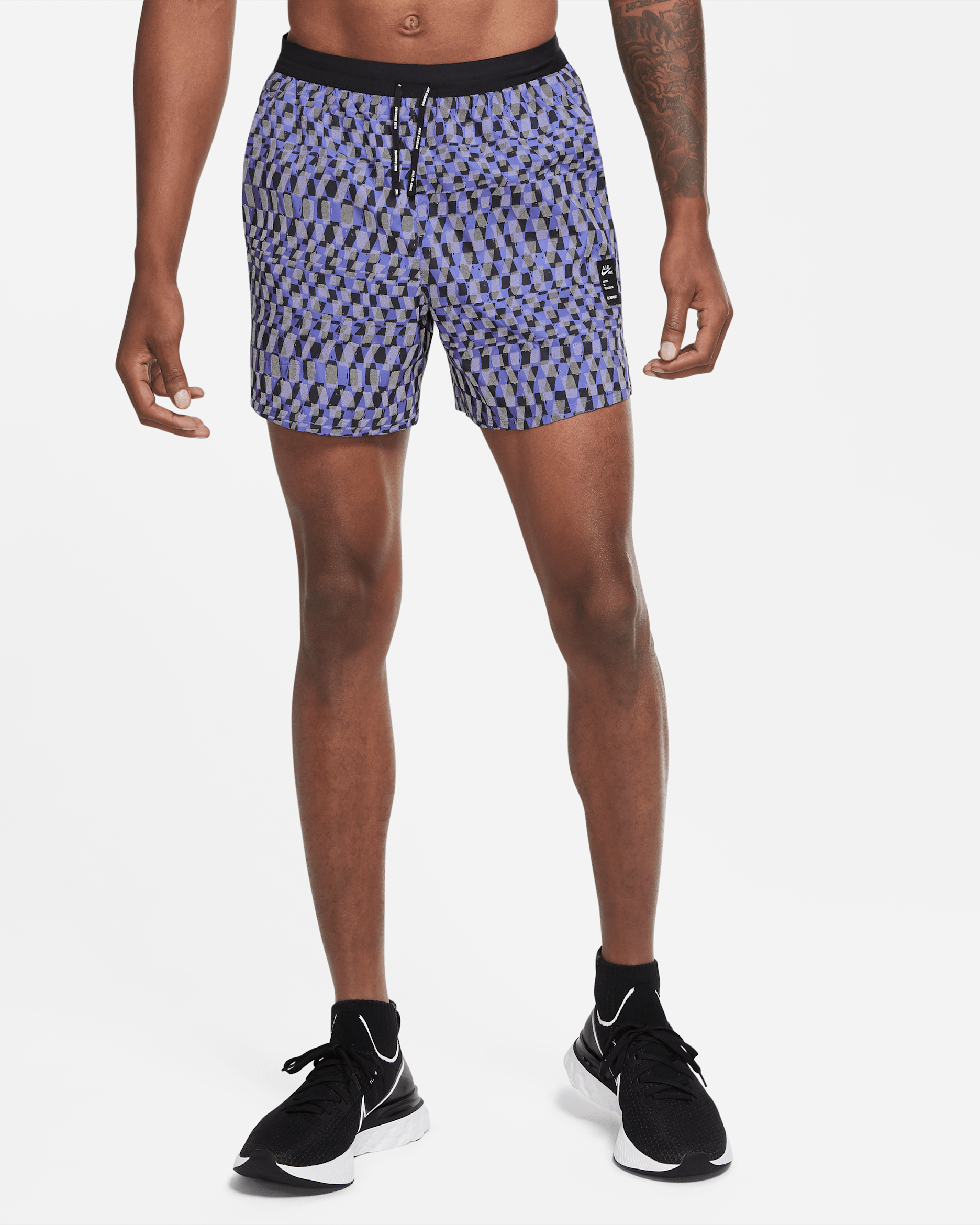 Nike Flex Stride A.I.R. Chaz Bear Men's Running Shorts - Rush Violet/Black