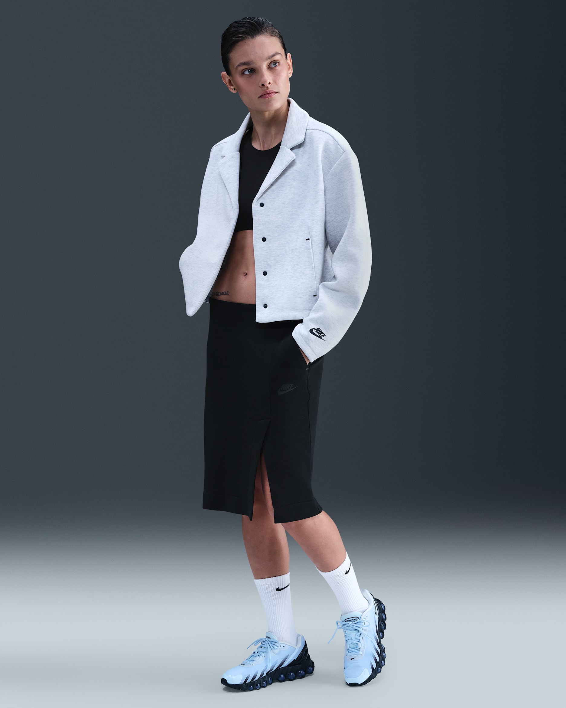 Nike Sportswear Tech Fleece Women's Skirt - Black/Black