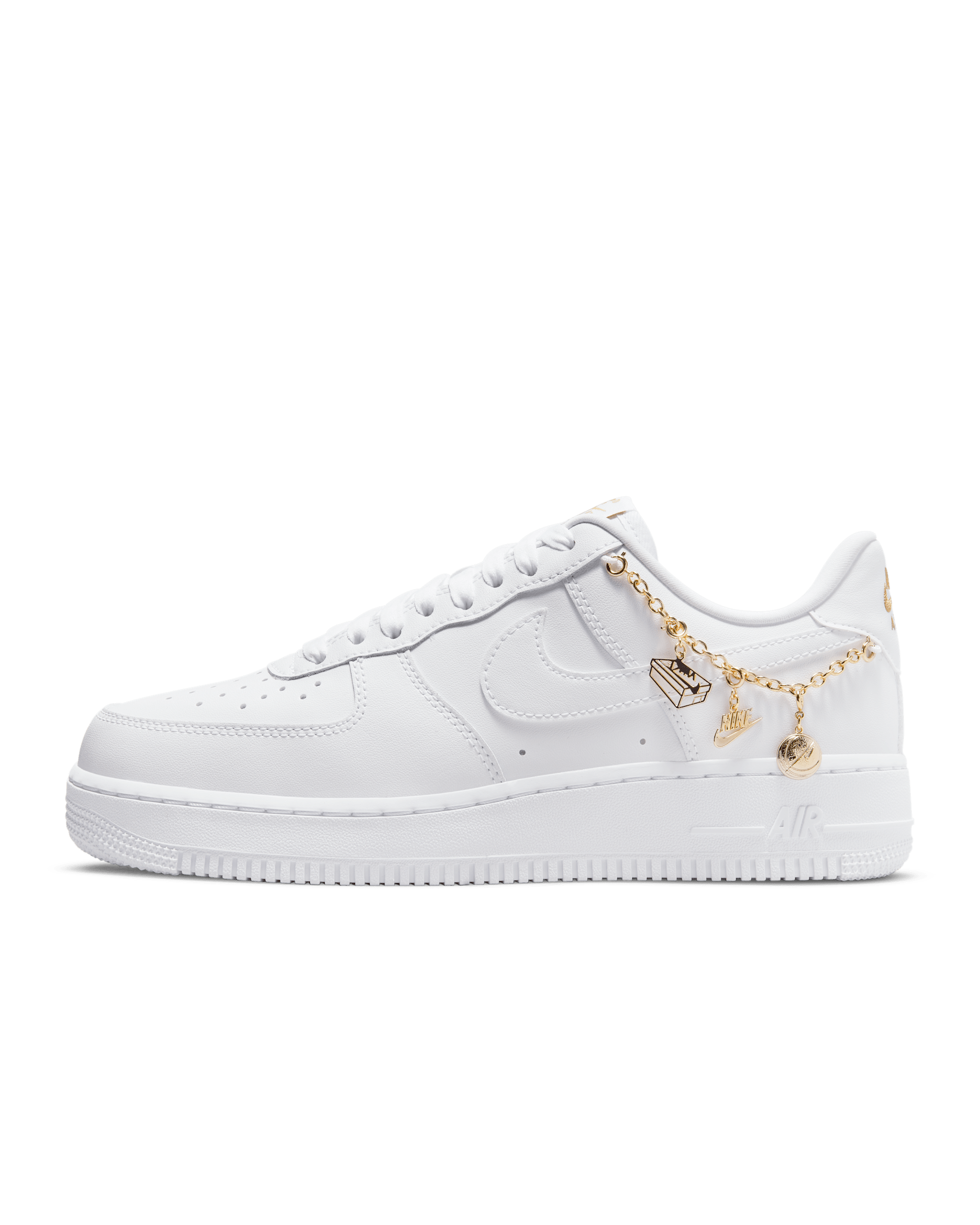 Nike Air Force 1 '07 LX Women's Shoes - White/Metallic Gold/Flat Gold/White
