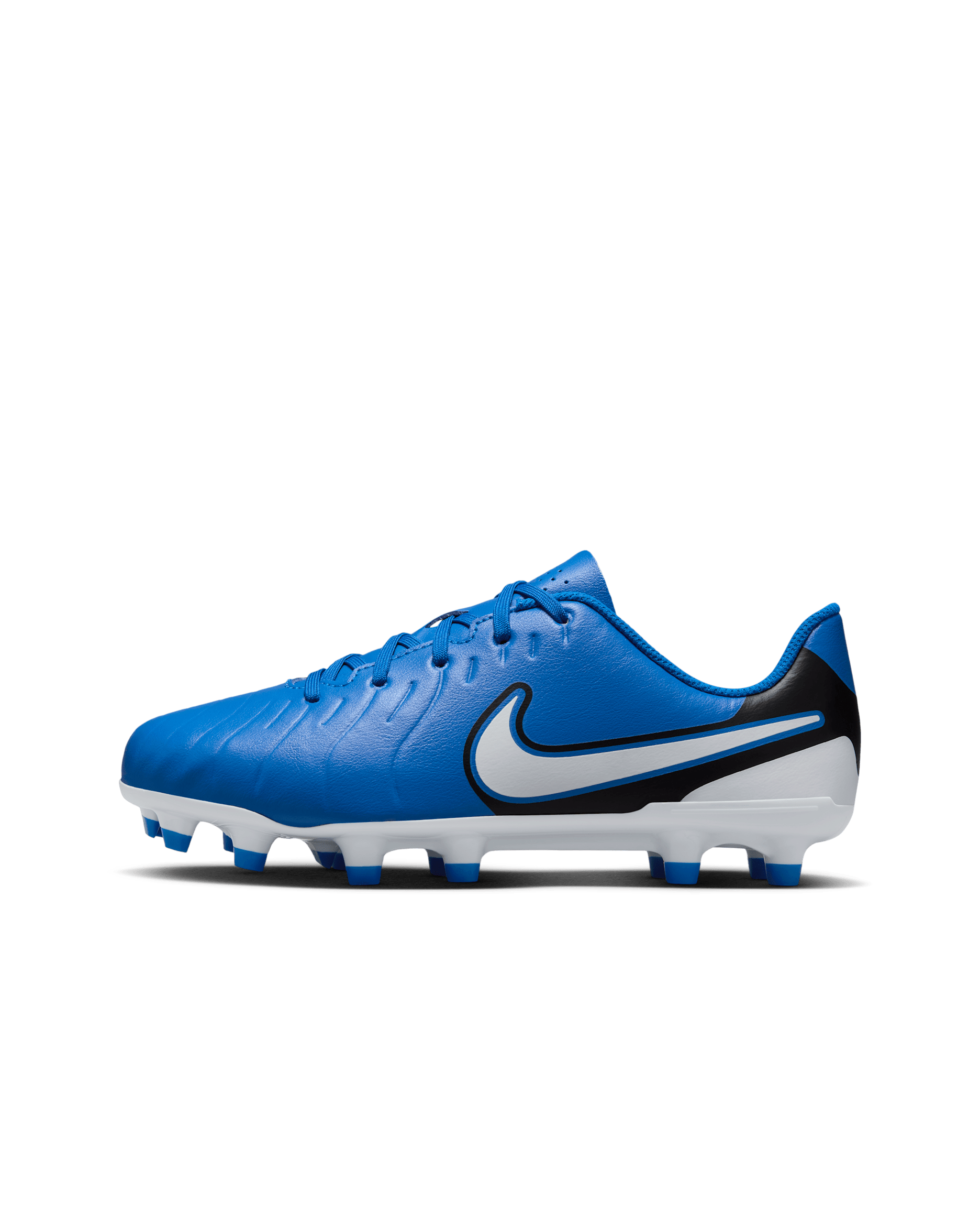 Nike Jr. Tiempo Legend 10 Club Younger/Older Kids' Multi-Ground Low-Top Football Boot - Soar/White