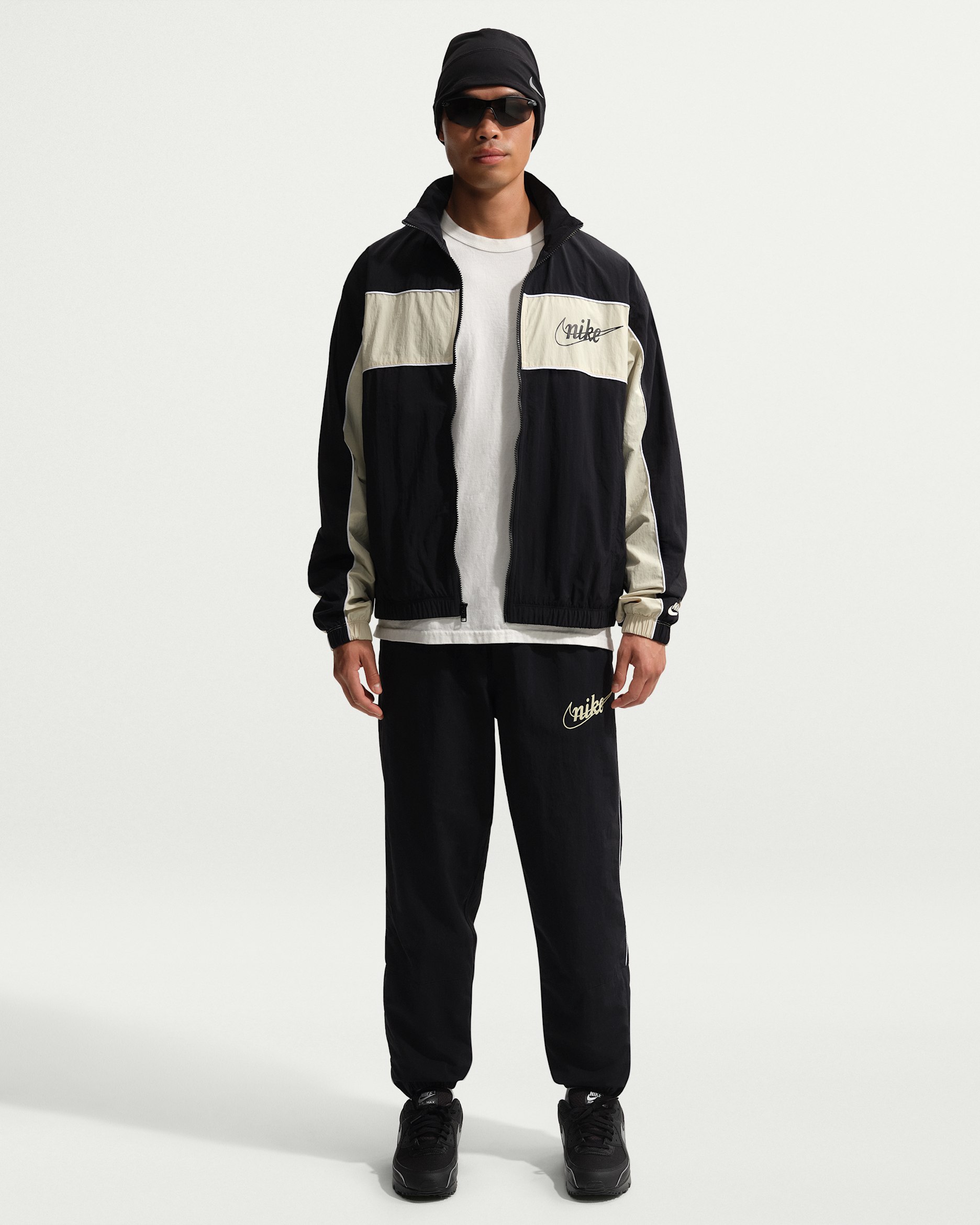 나이키 스포츠웨어 클럽 남성 경량 팬츠 - 블랙/라이트 카키/라이트 카키