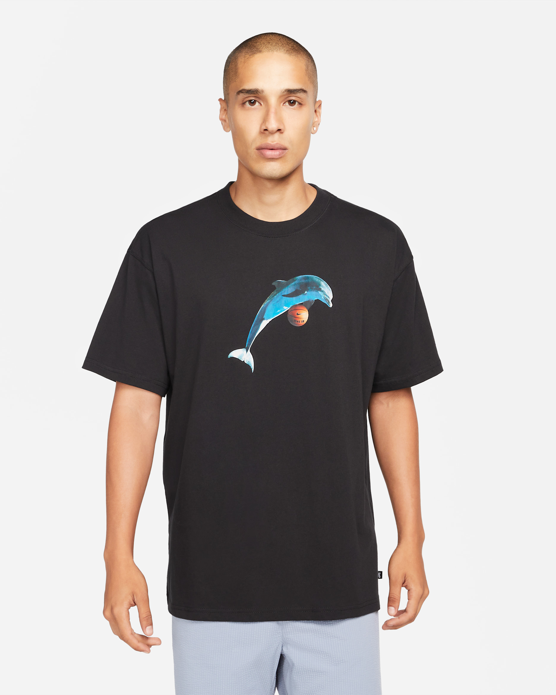 Nike SB Skate T-Shirt - Black
