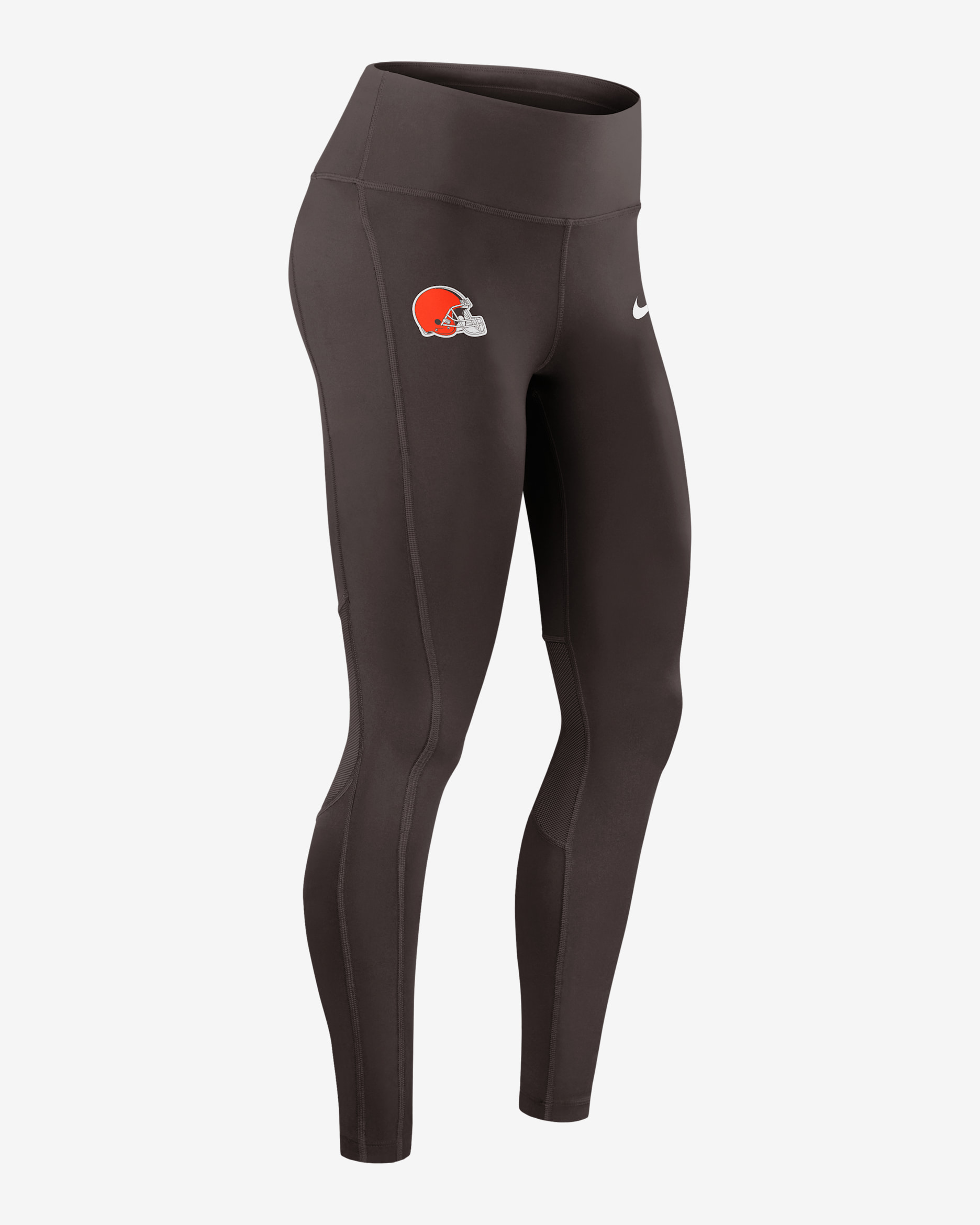 Leggings Nike Dri-FIT de la NFL para mujer Cleveland Browns Epic Fast - Marrón