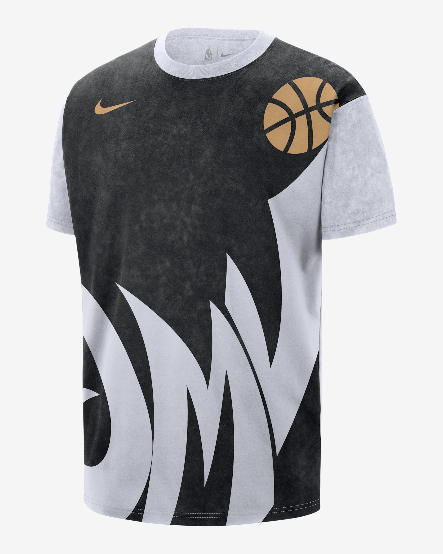 Washington Wizards Essential City Edition Men's Nike NBA Max90 T-Shirt - Black/White