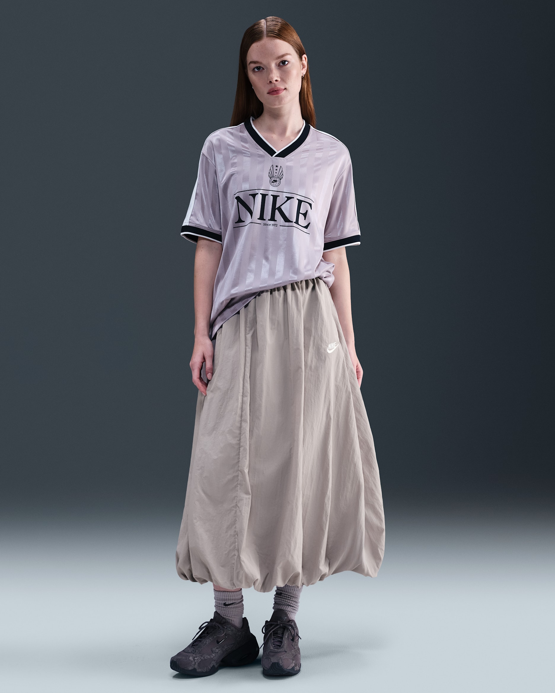 Nike Sportswear Windrunner Women's Skirt - College Grey/Sail