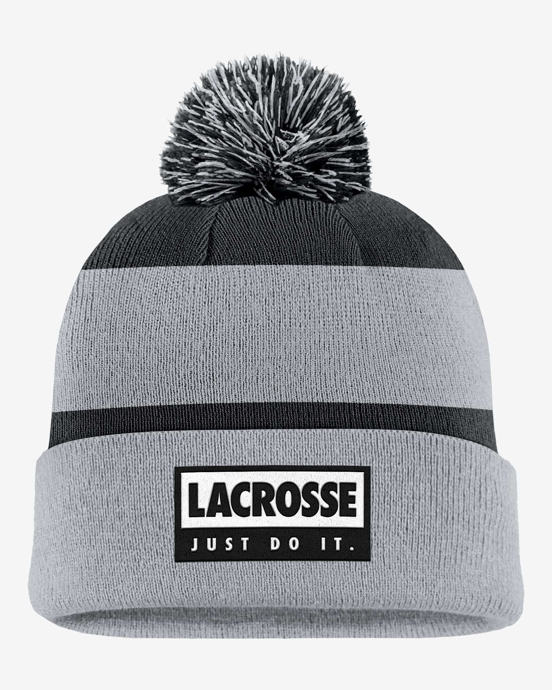 Gorro de lacrosse Nike Swoosh Peak - Gris lobo