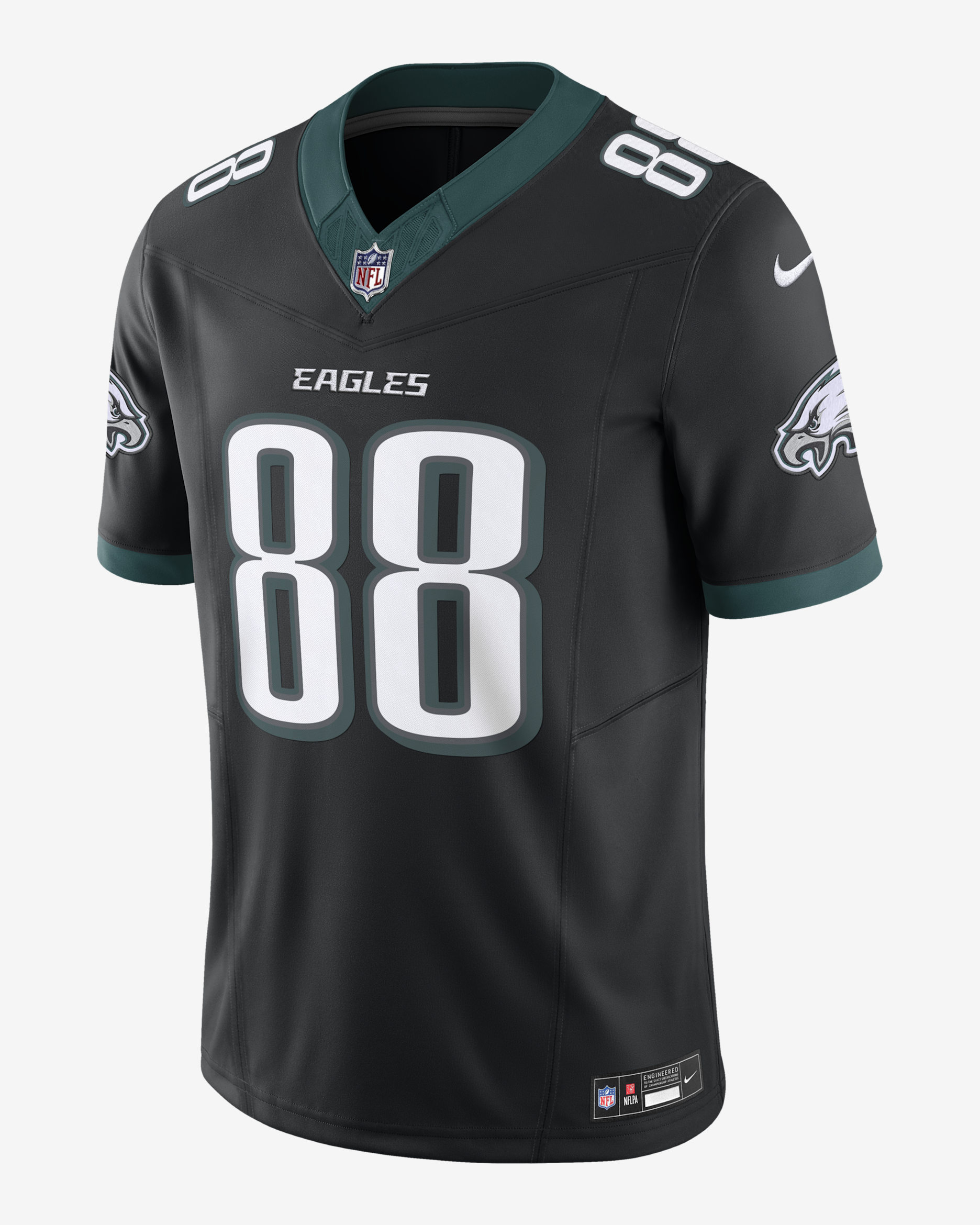 Dallas Goedert Philadelphia Eagles Men's Nike Dri-FIT NFL Limited Football Jersey - Black