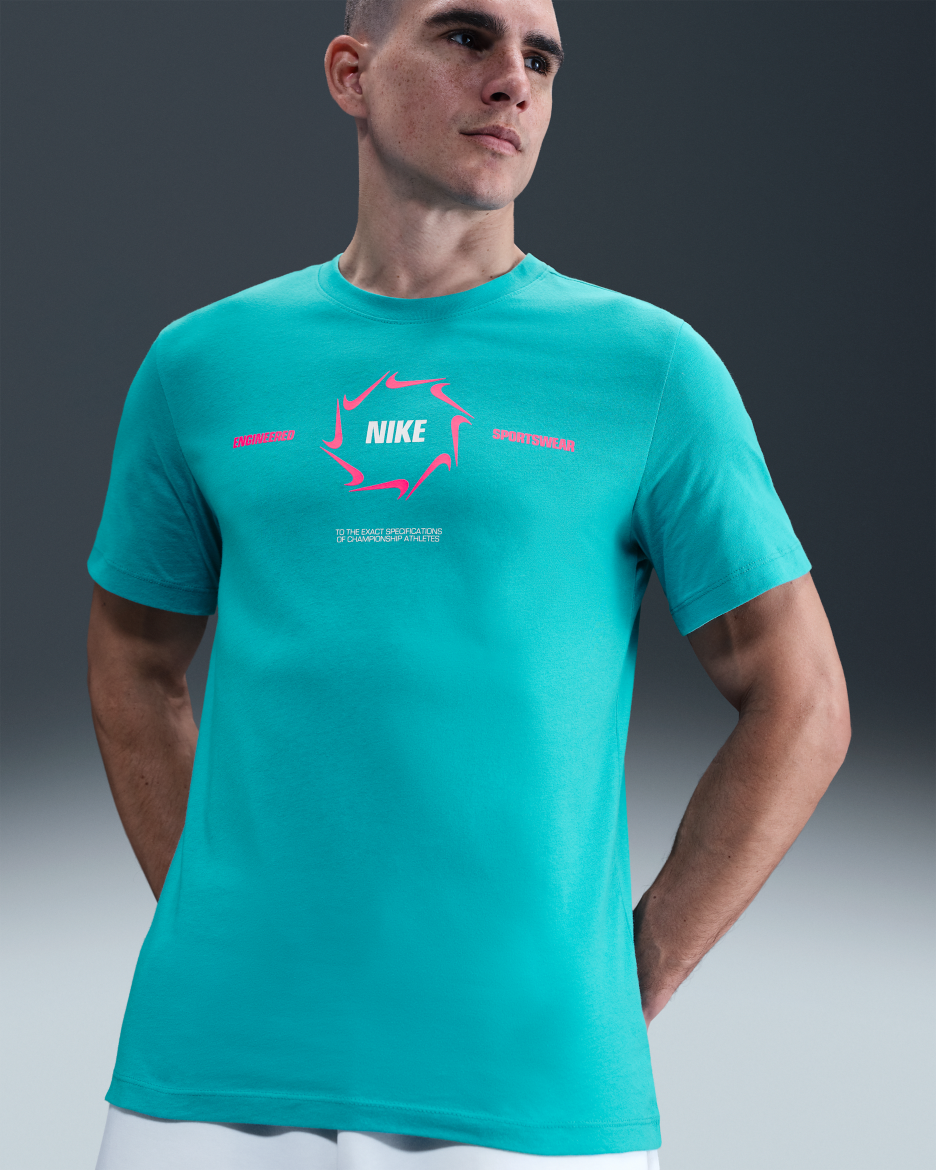 Nike Sportswear Men's T-Shirt - Dusty Cactus
