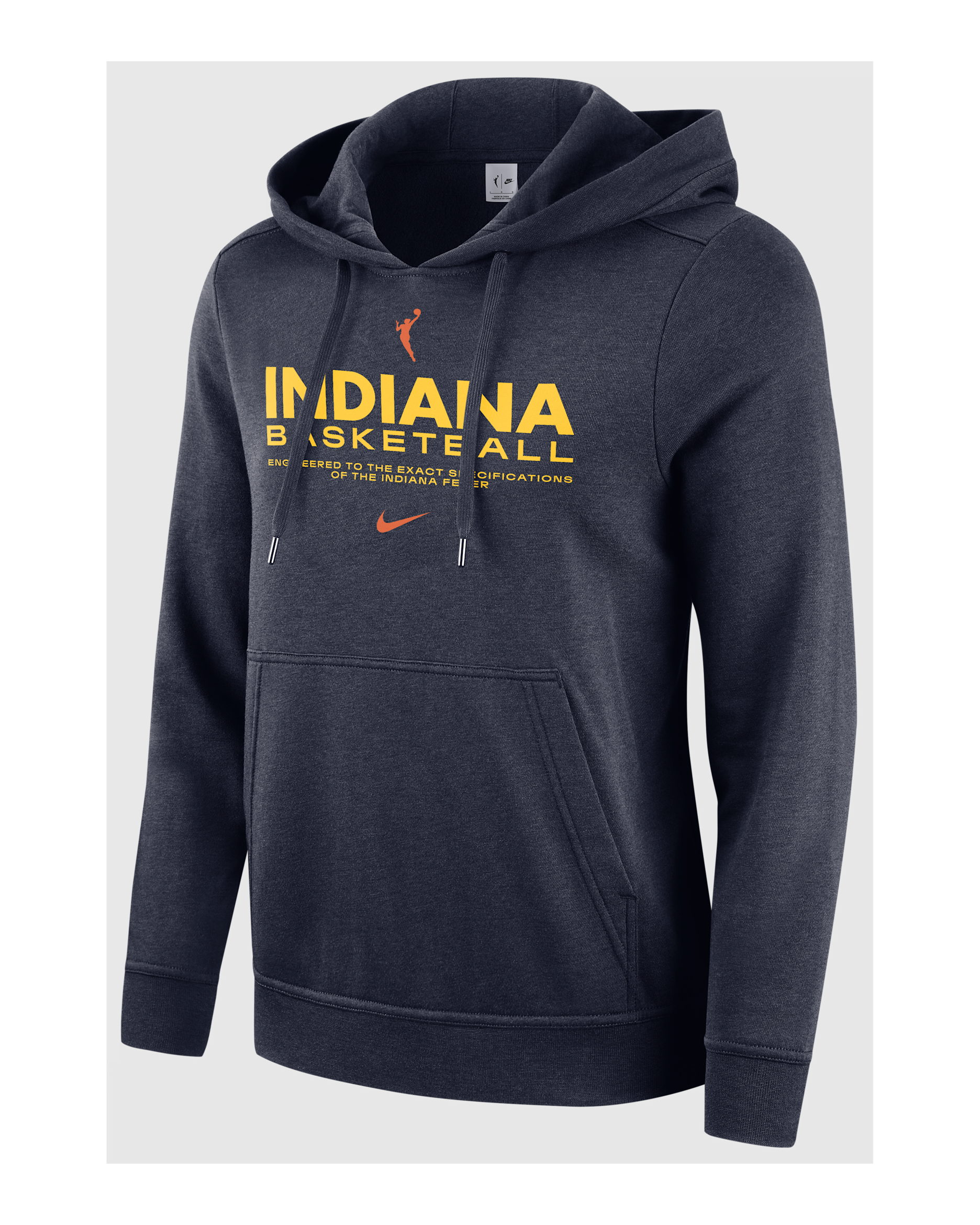 Indiana Fever Club Women's Nike WNBA Pullover Hoodie - College Navy