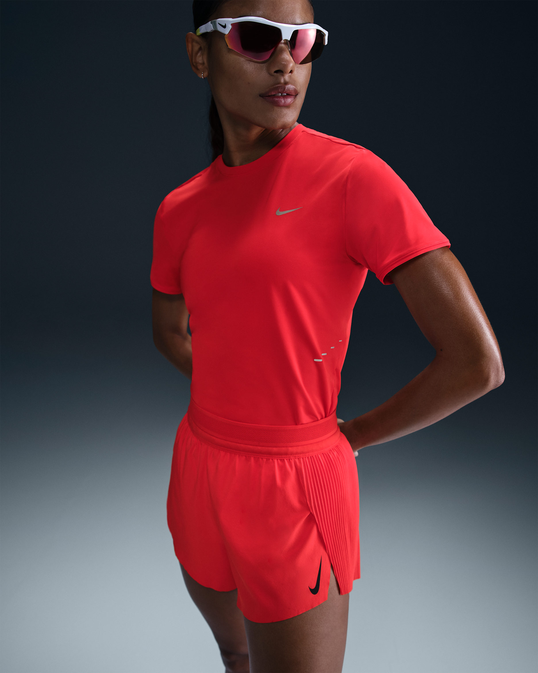 Nike AeroSwift Women's Dri-FIT ADV Mid-Rise Brief-Lined 3" Running Shorts