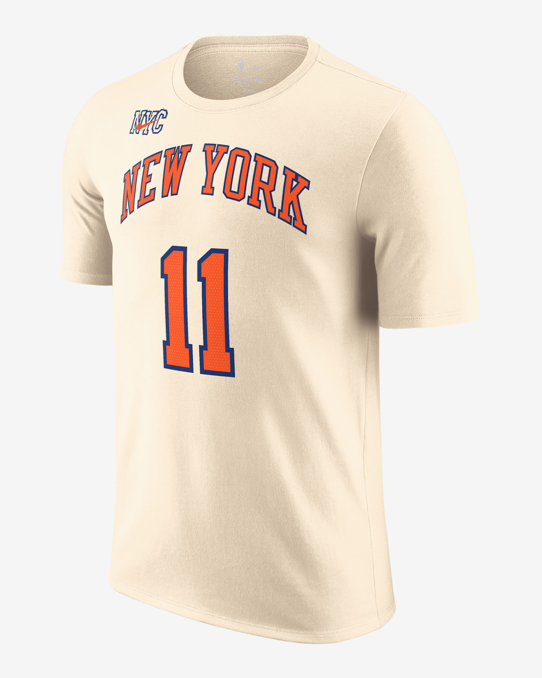 New York Knicks Essentials City Edition Men's Nike NBA T-Shirt - Natural