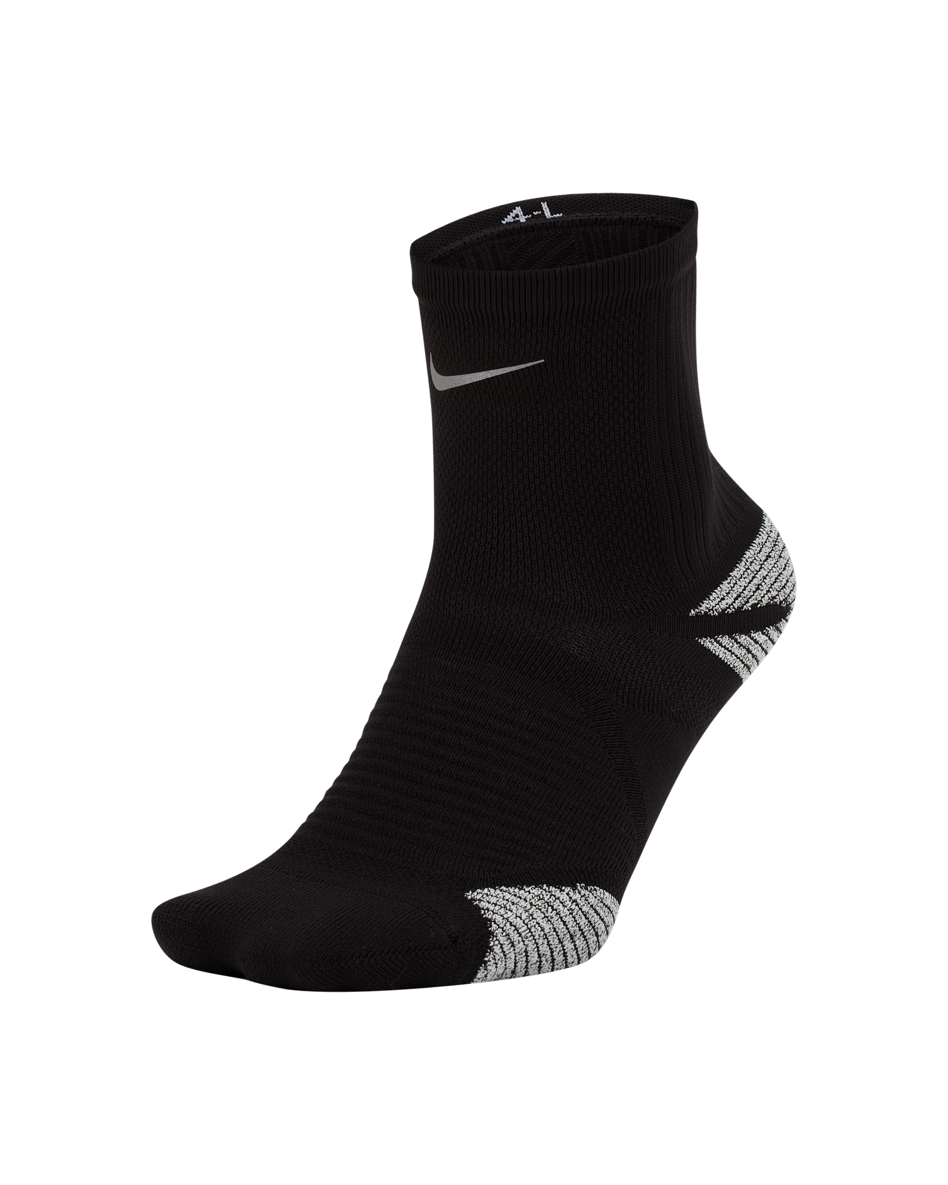 Nike Racing Ankle Socks - Black/Reflect Silver