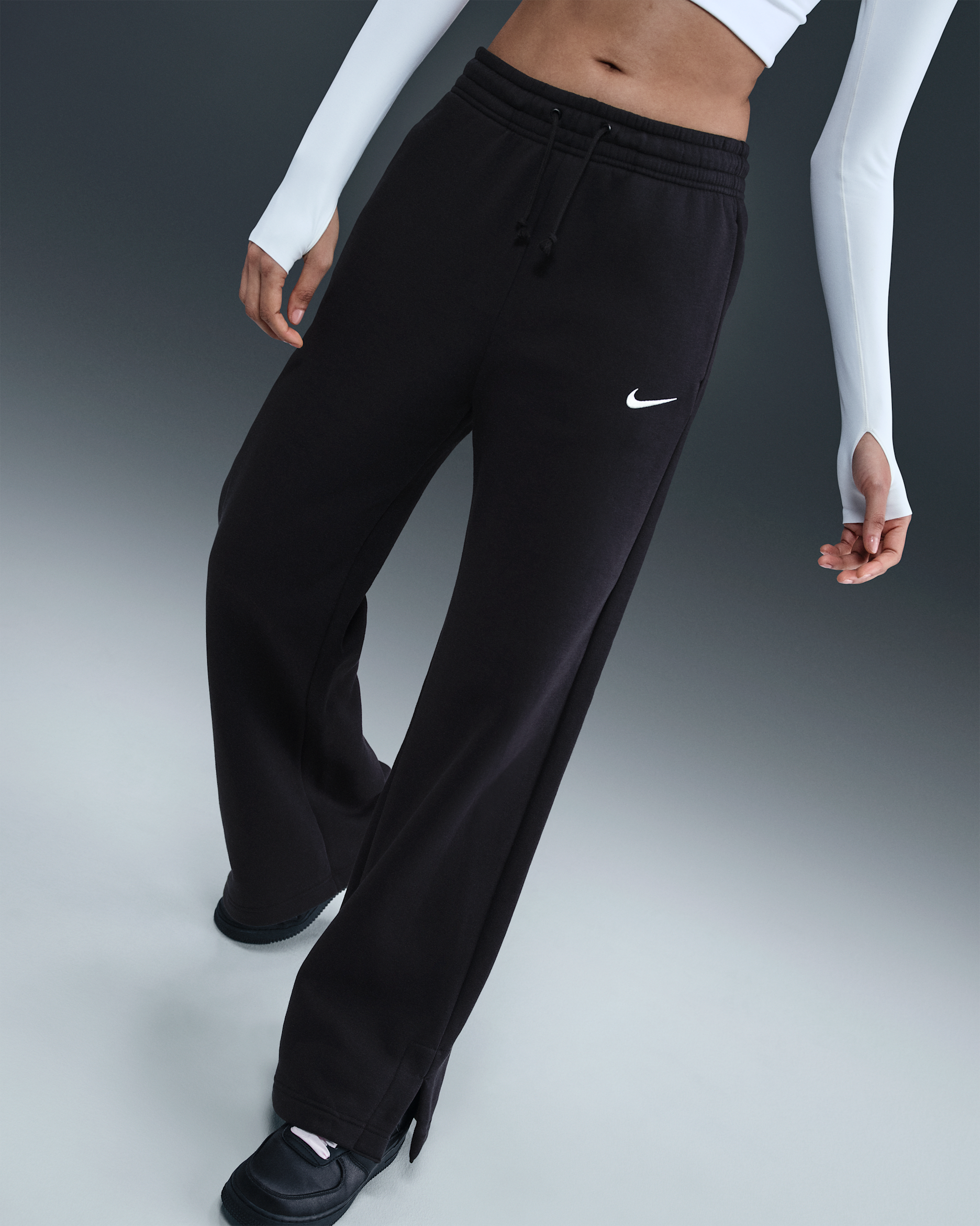 Nike Sportswear Phoenix Fleece Women's High-Waisted Wide-Leg Pants