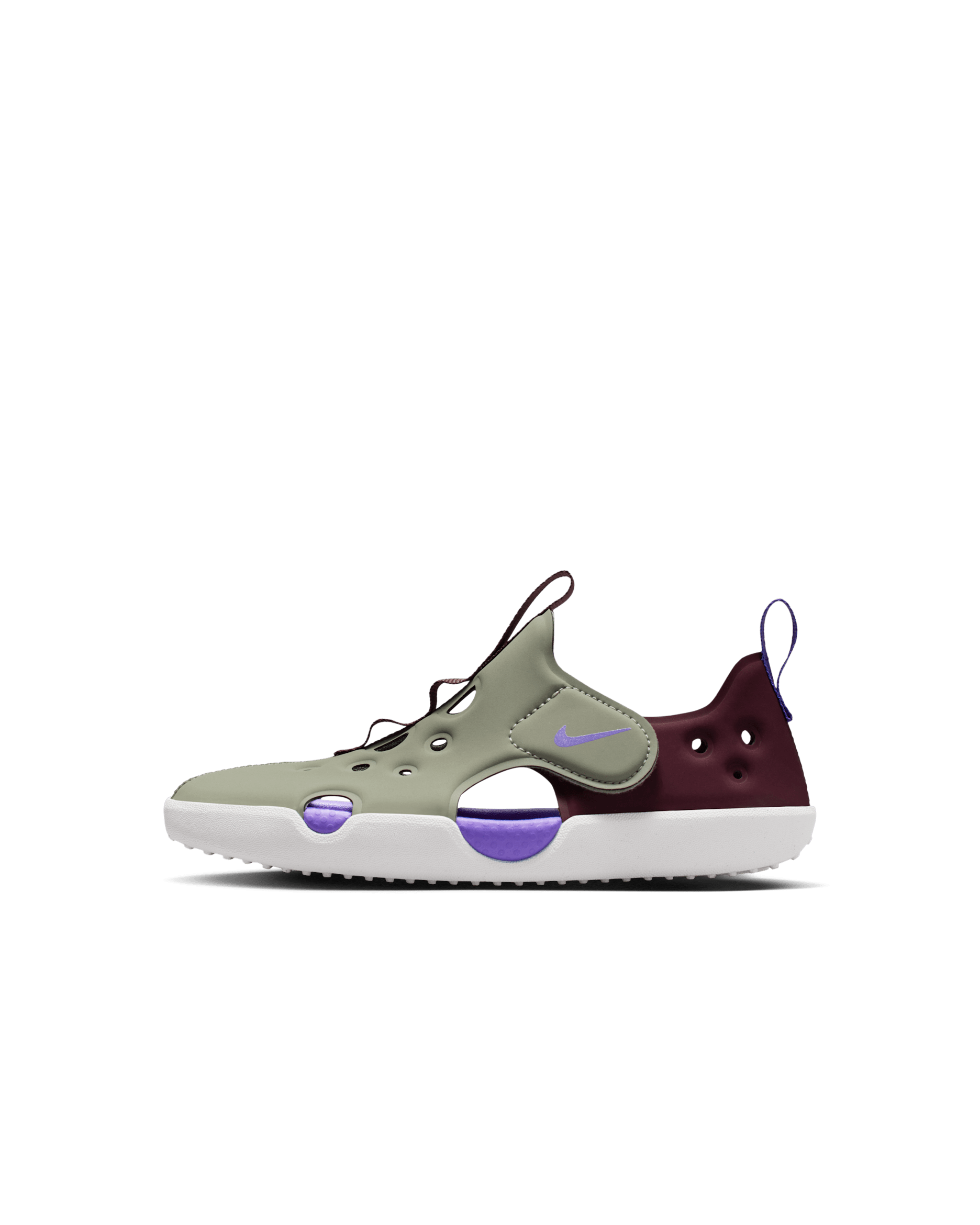 Nike Sunray Protect 4 Younger Kids' Sandals - Light Army/Wild Violet/Sail/Wild Violet