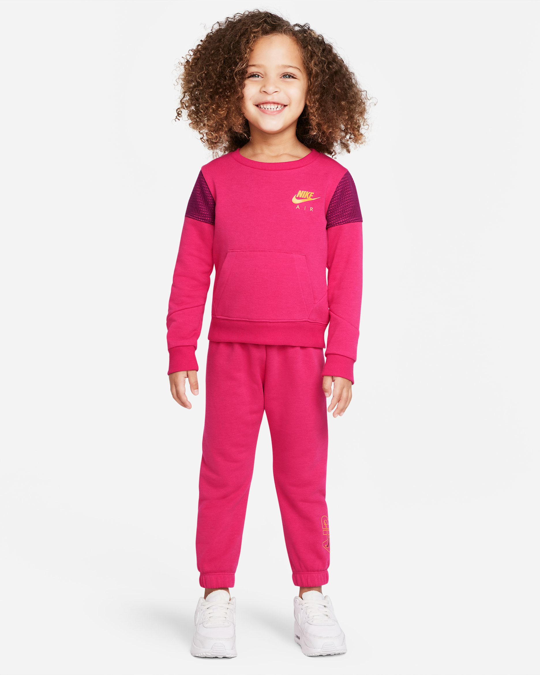 Nike Set aus Rundhalsshirt und Hose für Kleinkinder - Rush Pink