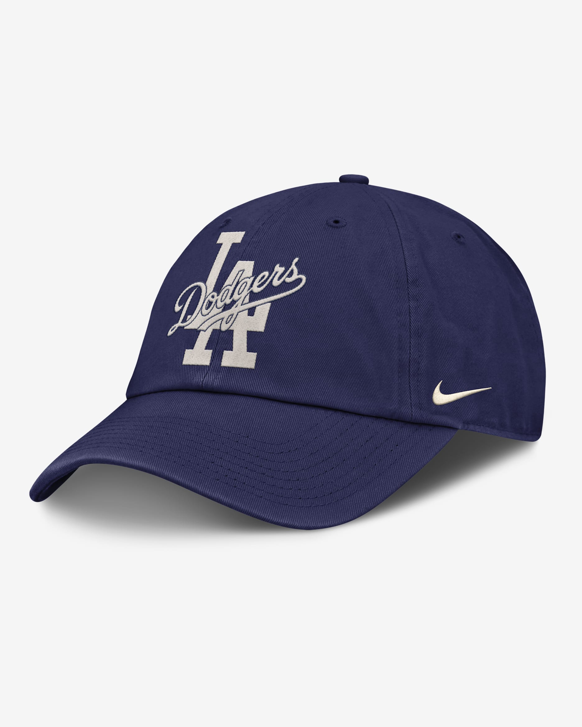 Gorra Nike de la MLB ajustable para hombre Los Angeles Dodgers Statement Club - Azul fiel