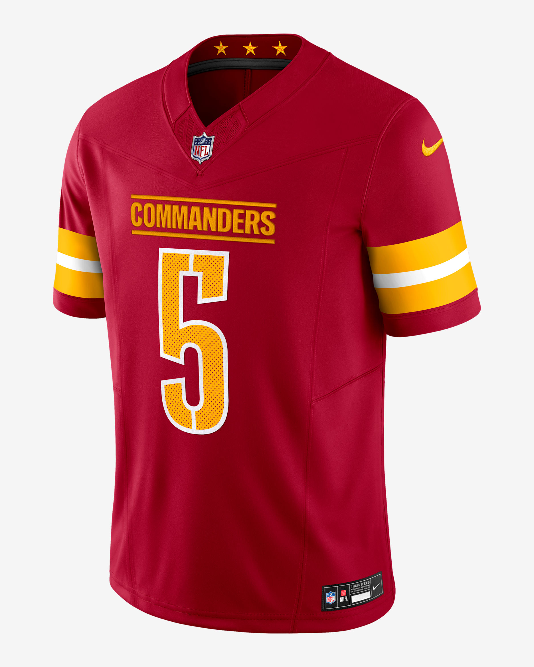 Jayden Daniels Washington Commanders Men's Nike Dri-FIT NFL Limited Jersey - Burgundy