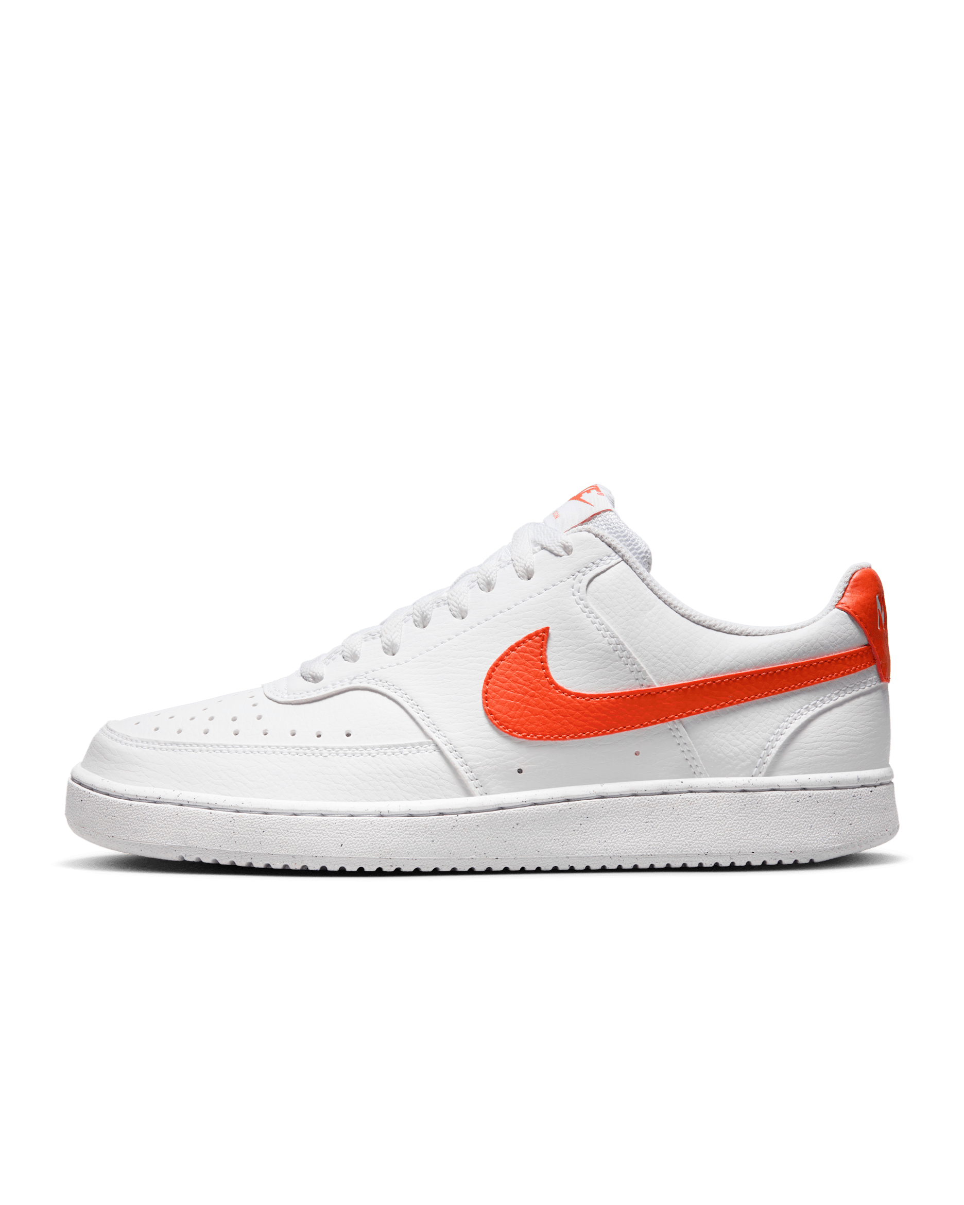 Tenis para hombre Nike Court Vision Low Next Nature - Blanco/Rojo picante
