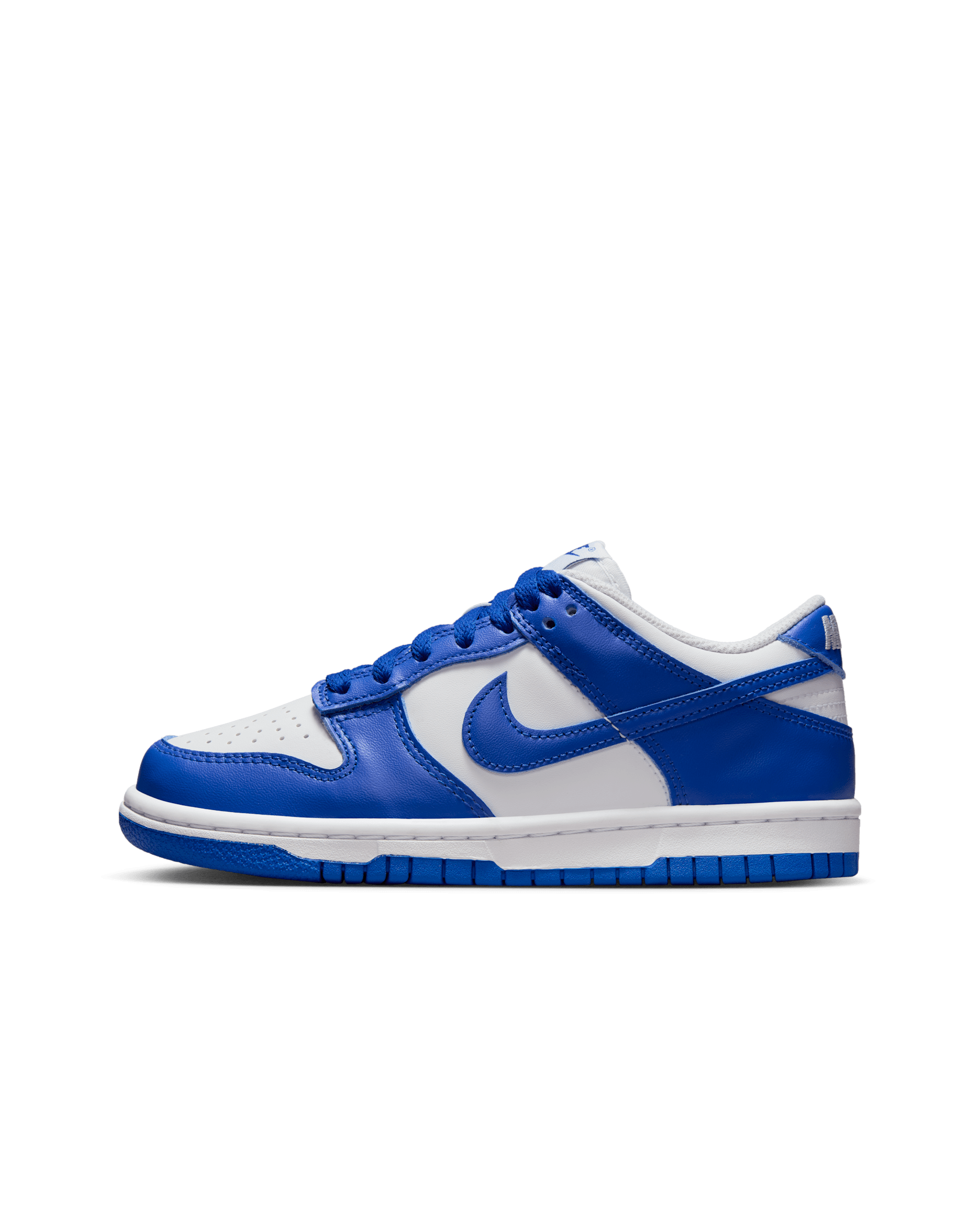 Zapatillas Nike Dunk Low - Niño/a - Blanco/Hyper Royal/Hyper Royal