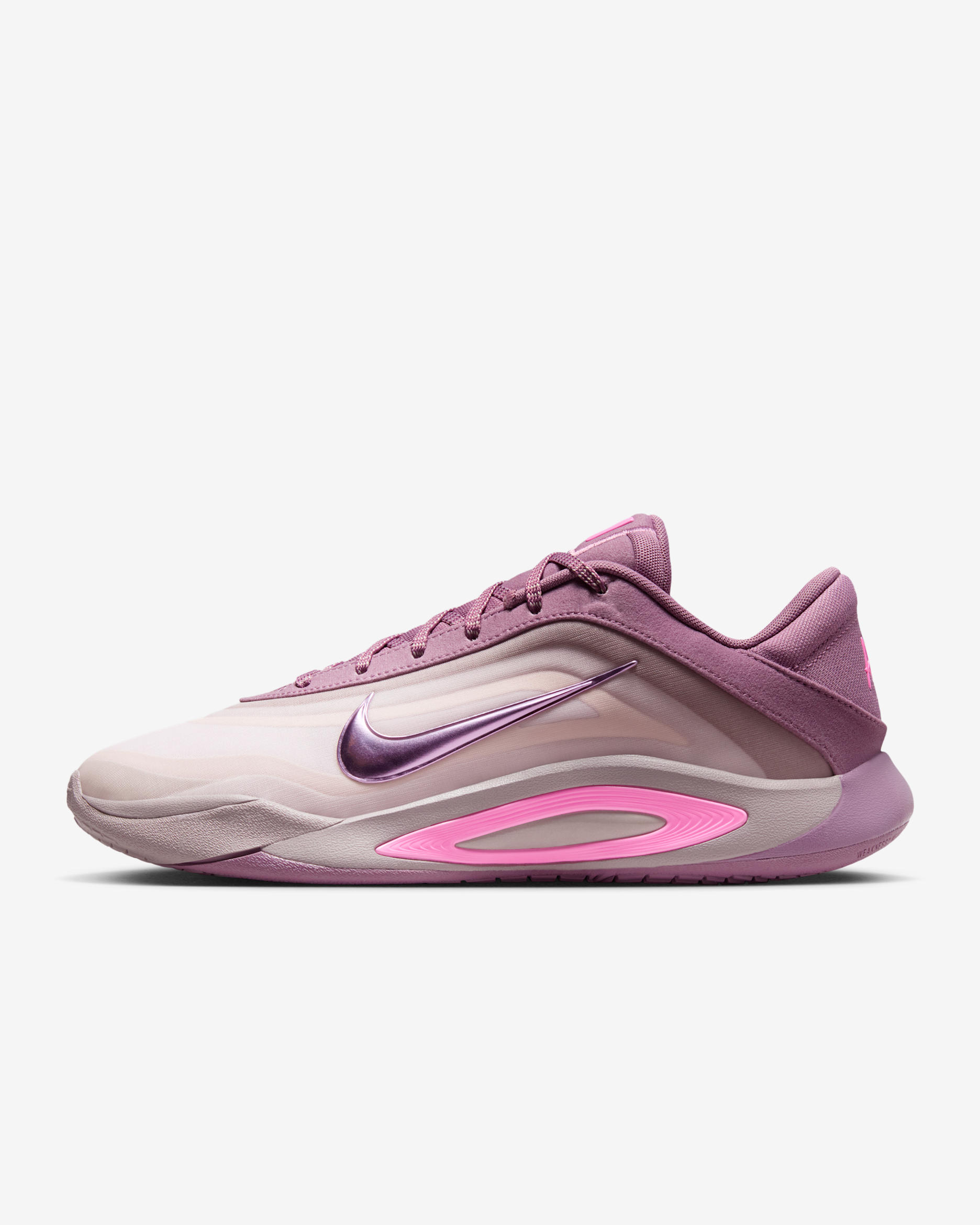 A'One 'Dog Mom' A'ja Wilson basketbalschoenen - Violet Dust/Pearl Pink/Barely Rose/Pink Spell