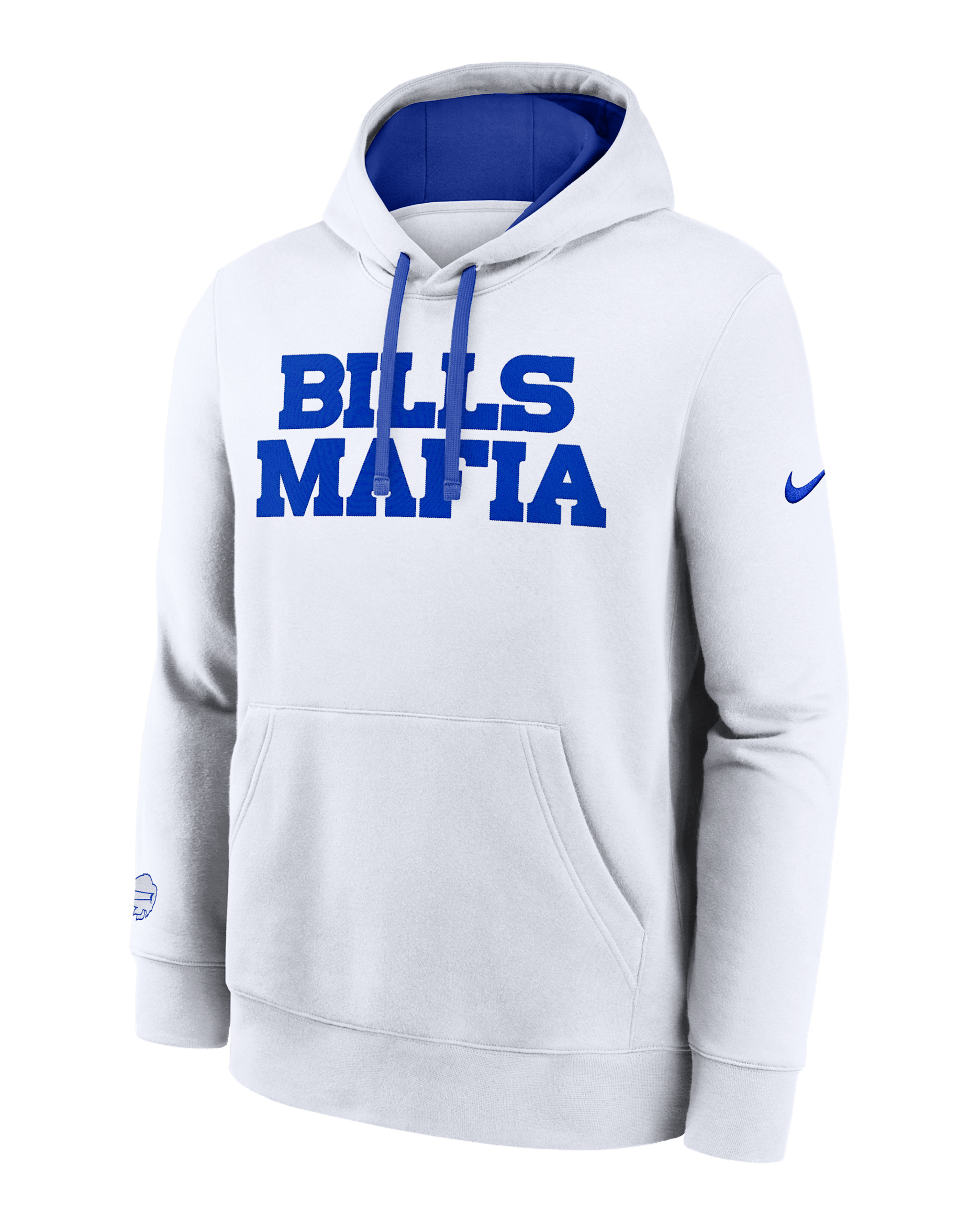 Buffalo Bills Rivalries Collection Club Men's Nike NFL Pullover Hoodie - White